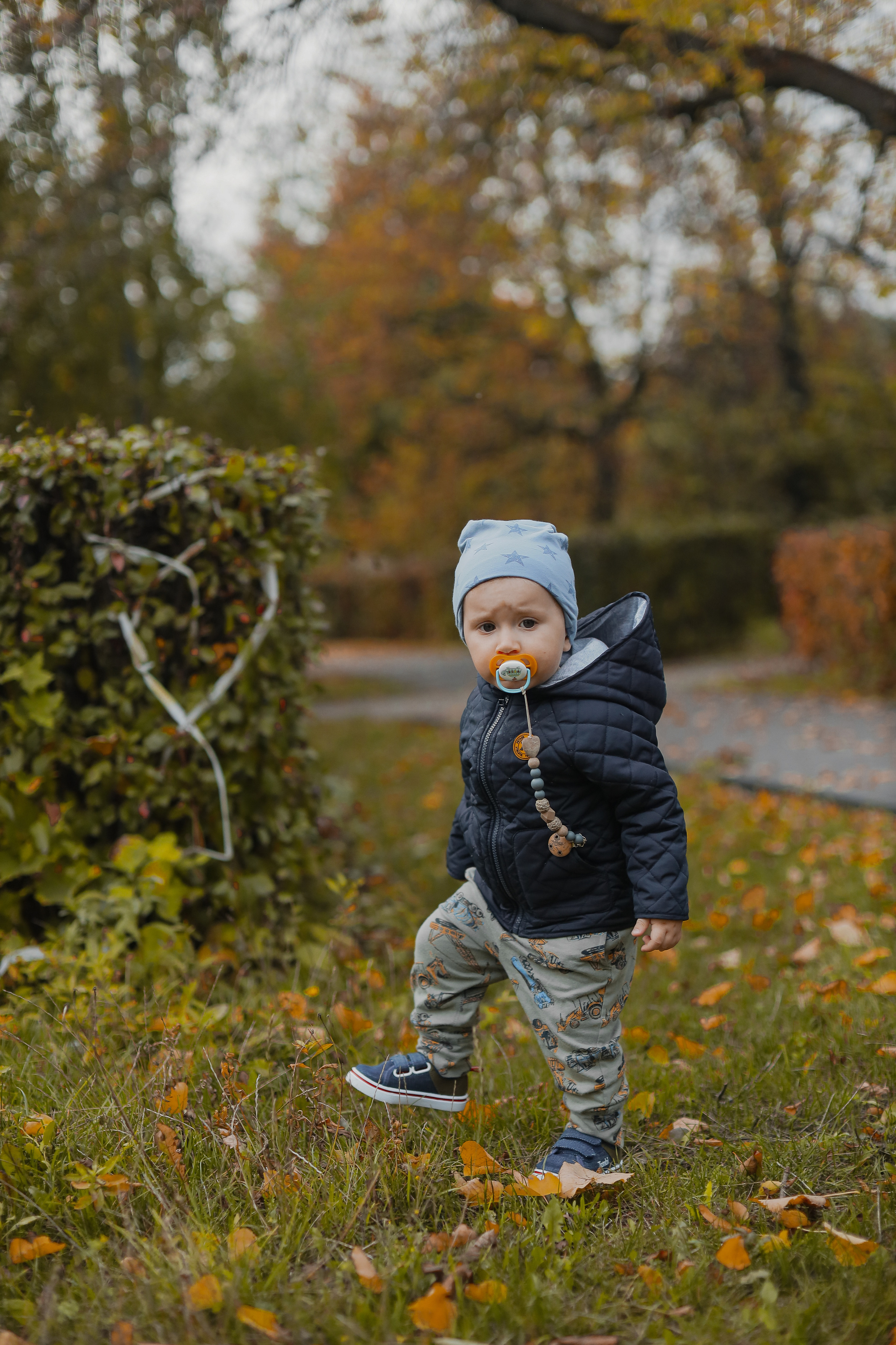 Федор и осень. Фотограф Анастасия Пинчук