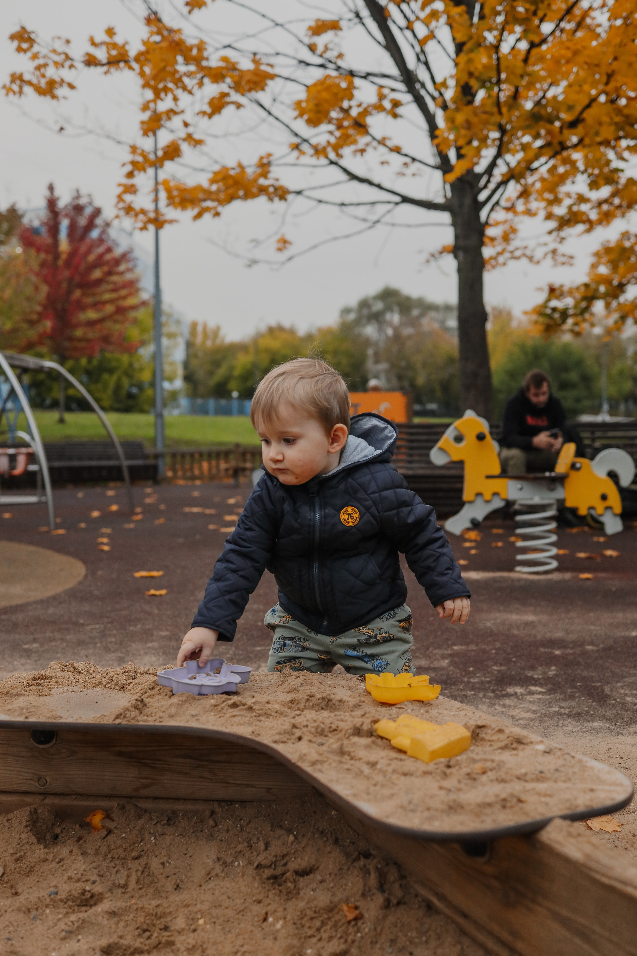 Федор и осень. Фотограф Анастасия Пинчук
