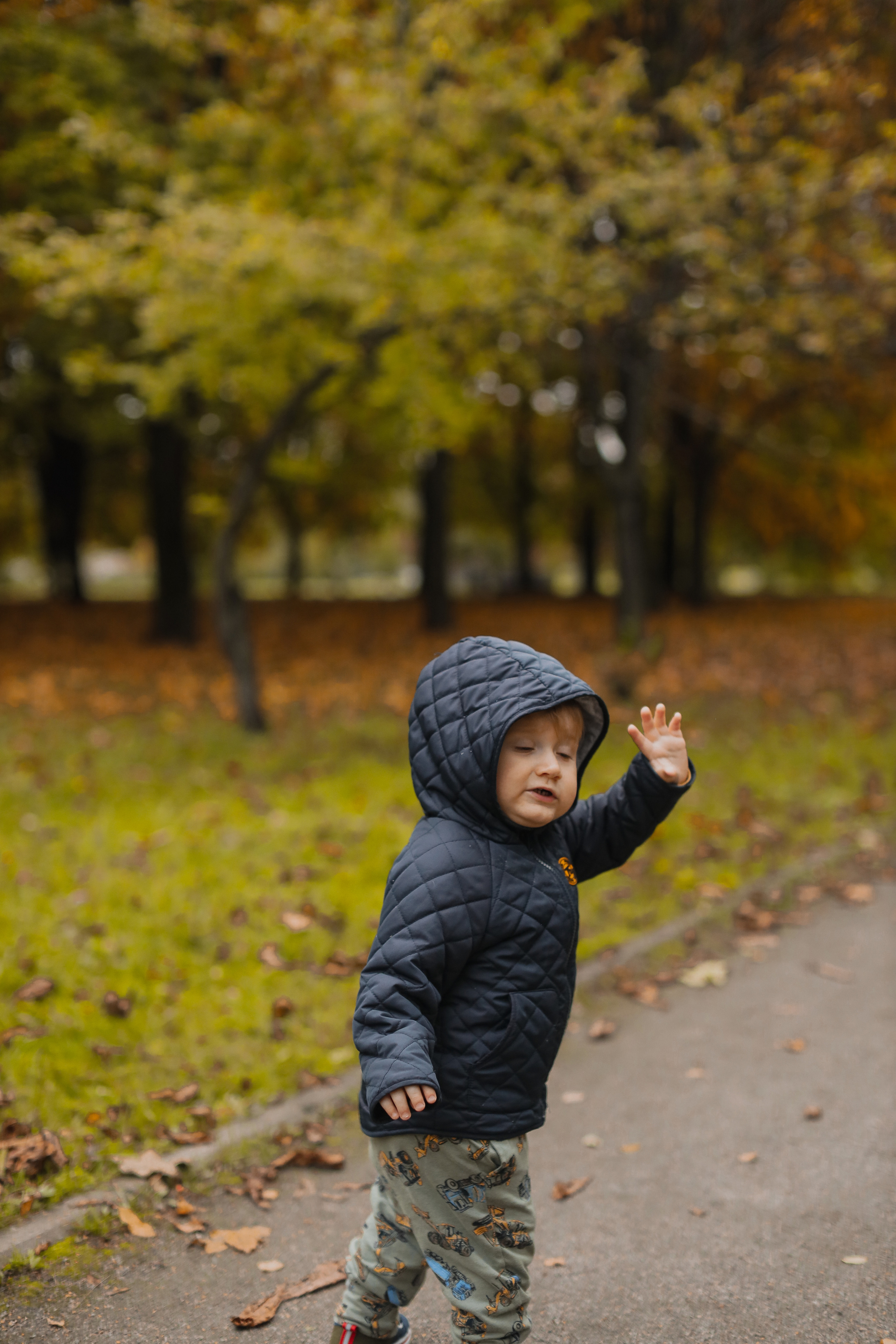 Федор и осень. Фотограф Анастасия Пинчук