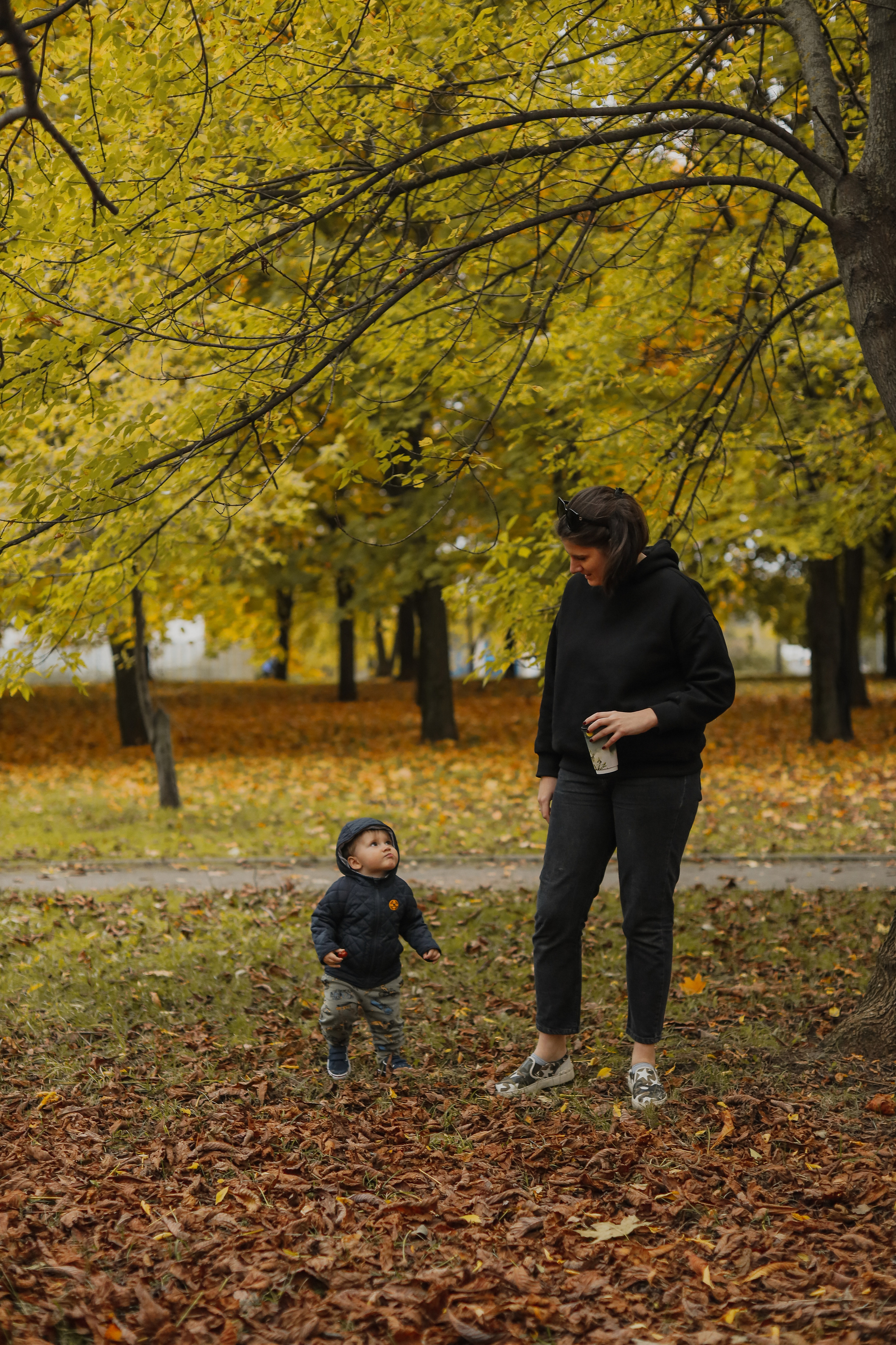 Федор и осень. Фотограф Анастасия Пинчук