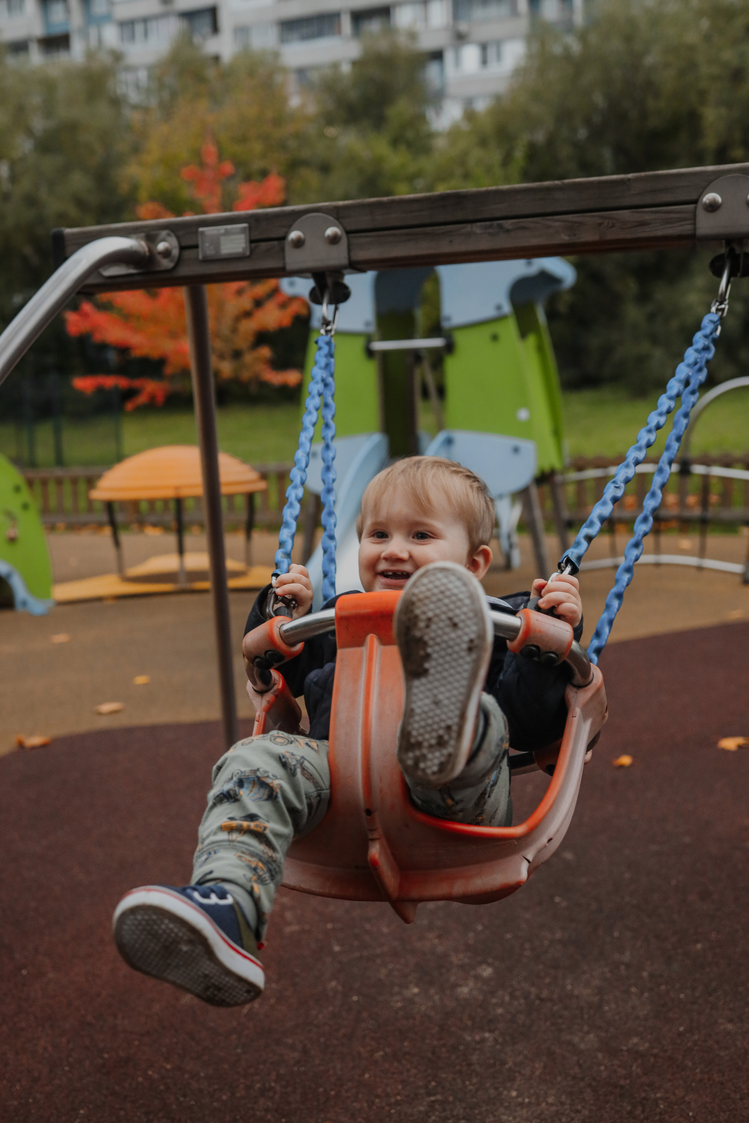 Федор и осень. Фотограф Анастасия Пинчук