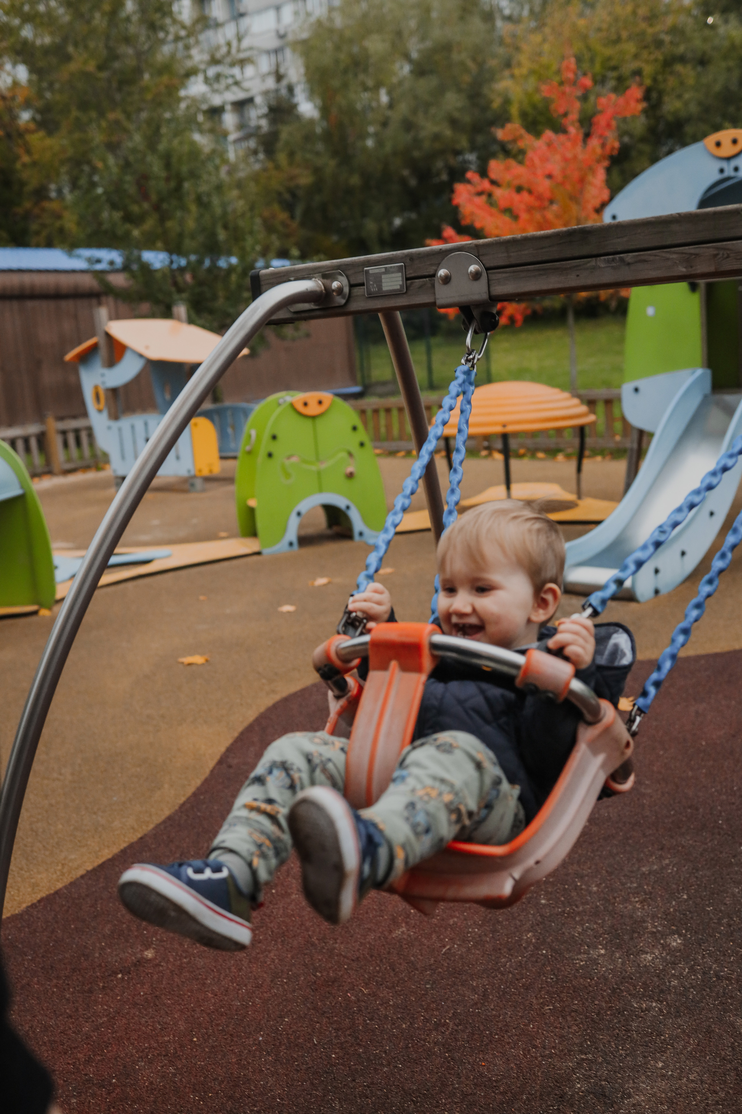 Федор и осень. Фотограф Анастасия Пинчук