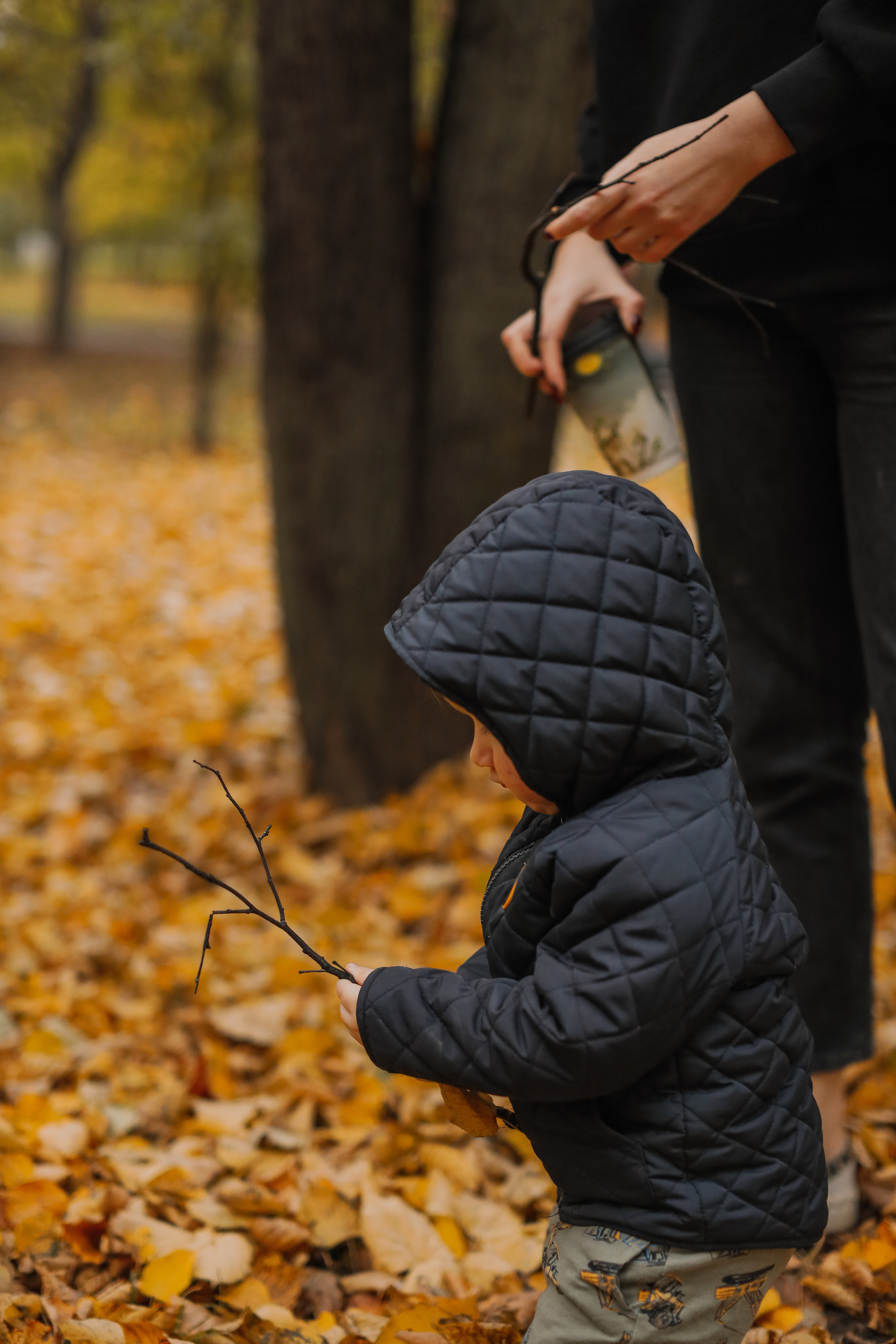 Федор и осень. Фотограф Анастасия Пинчук