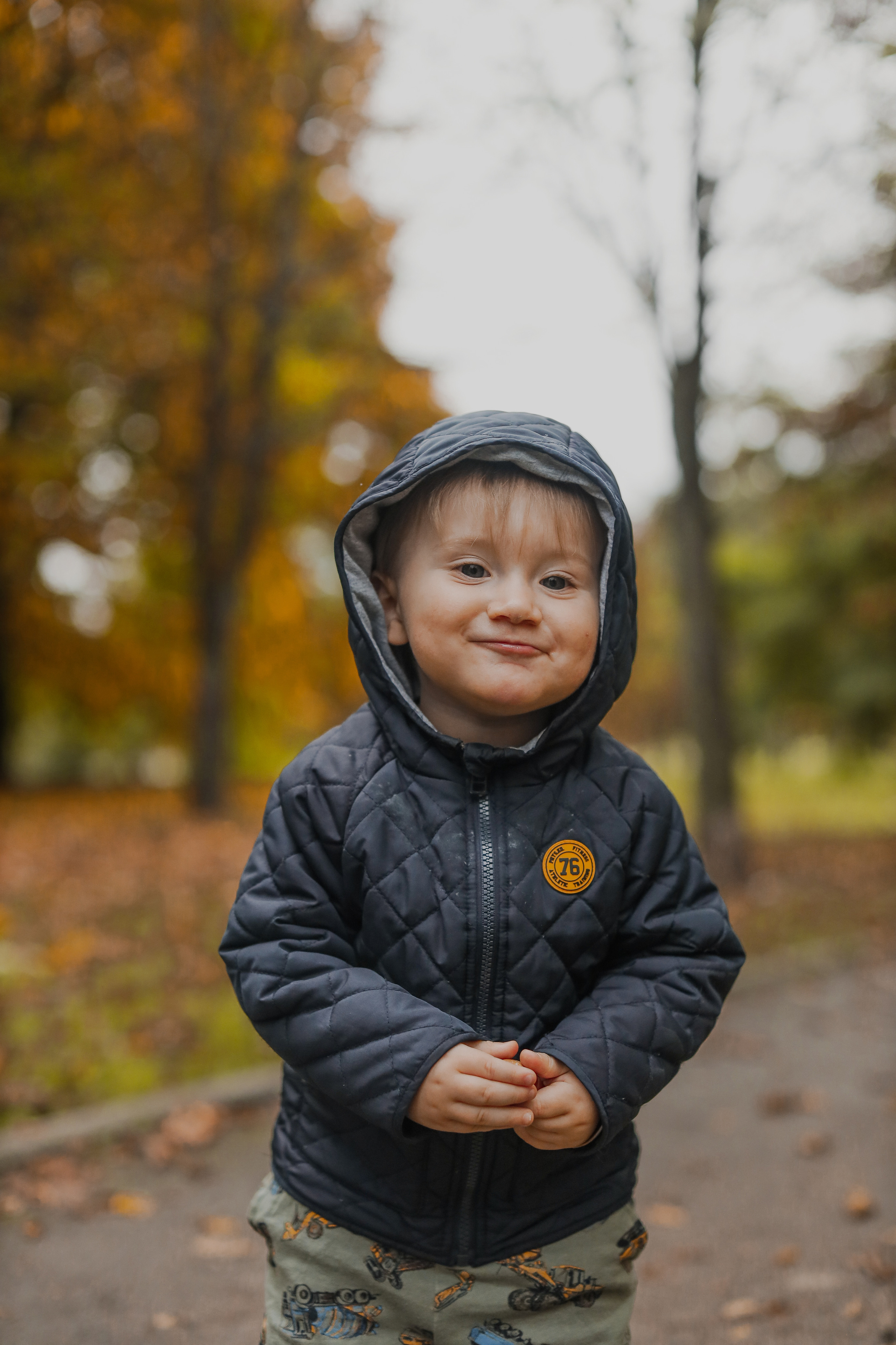 Федор и осень. Фотограф Анастасия Пинчук