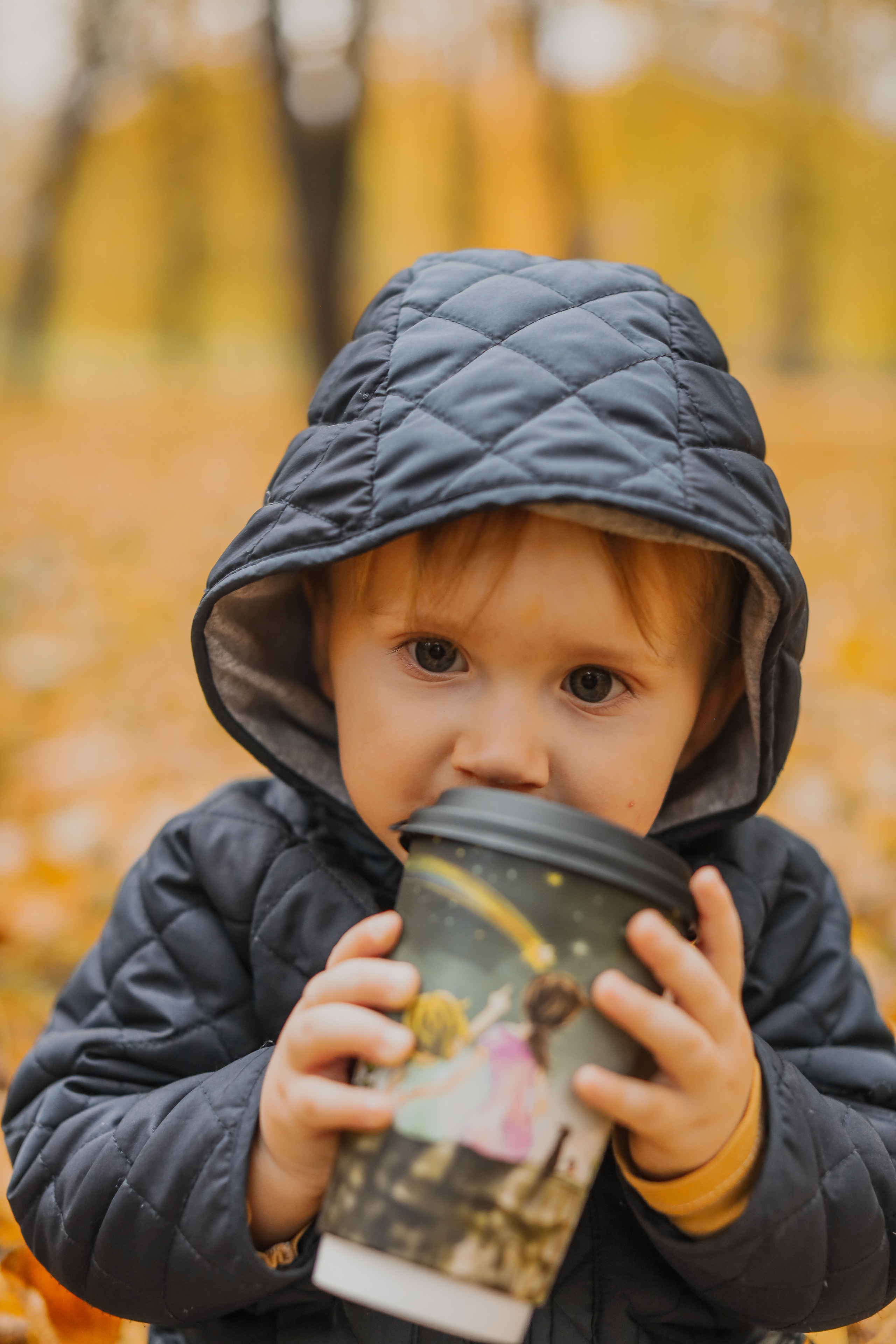 Федор и осень. Фотограф Анастасия Пинчук