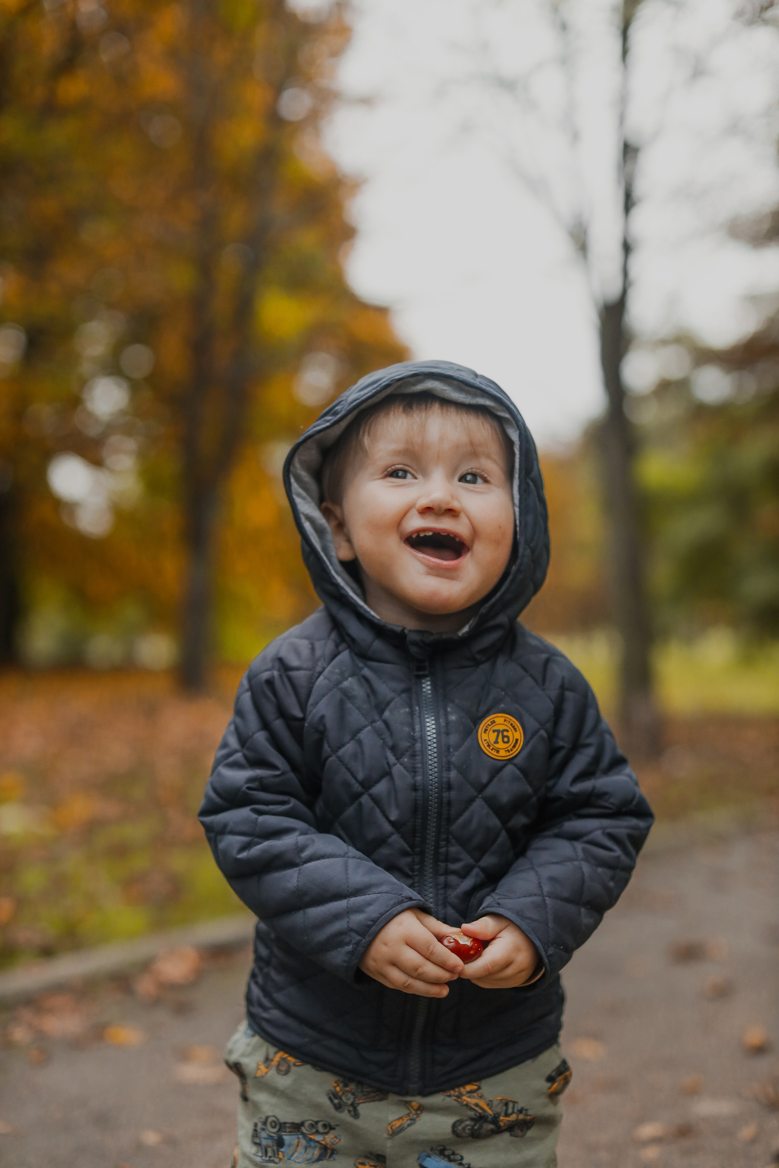 Федор и осень. Фотограф Анастасия Пинчук