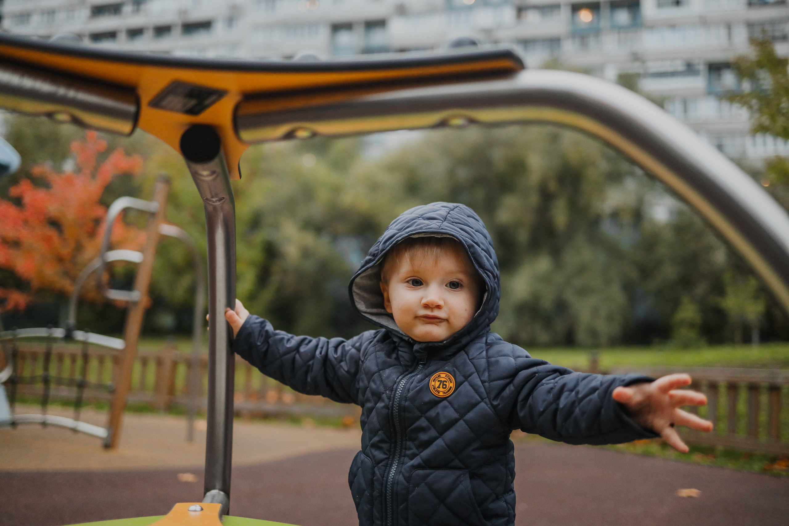 Федор и осень. Фотограф Анастасия Пинчук