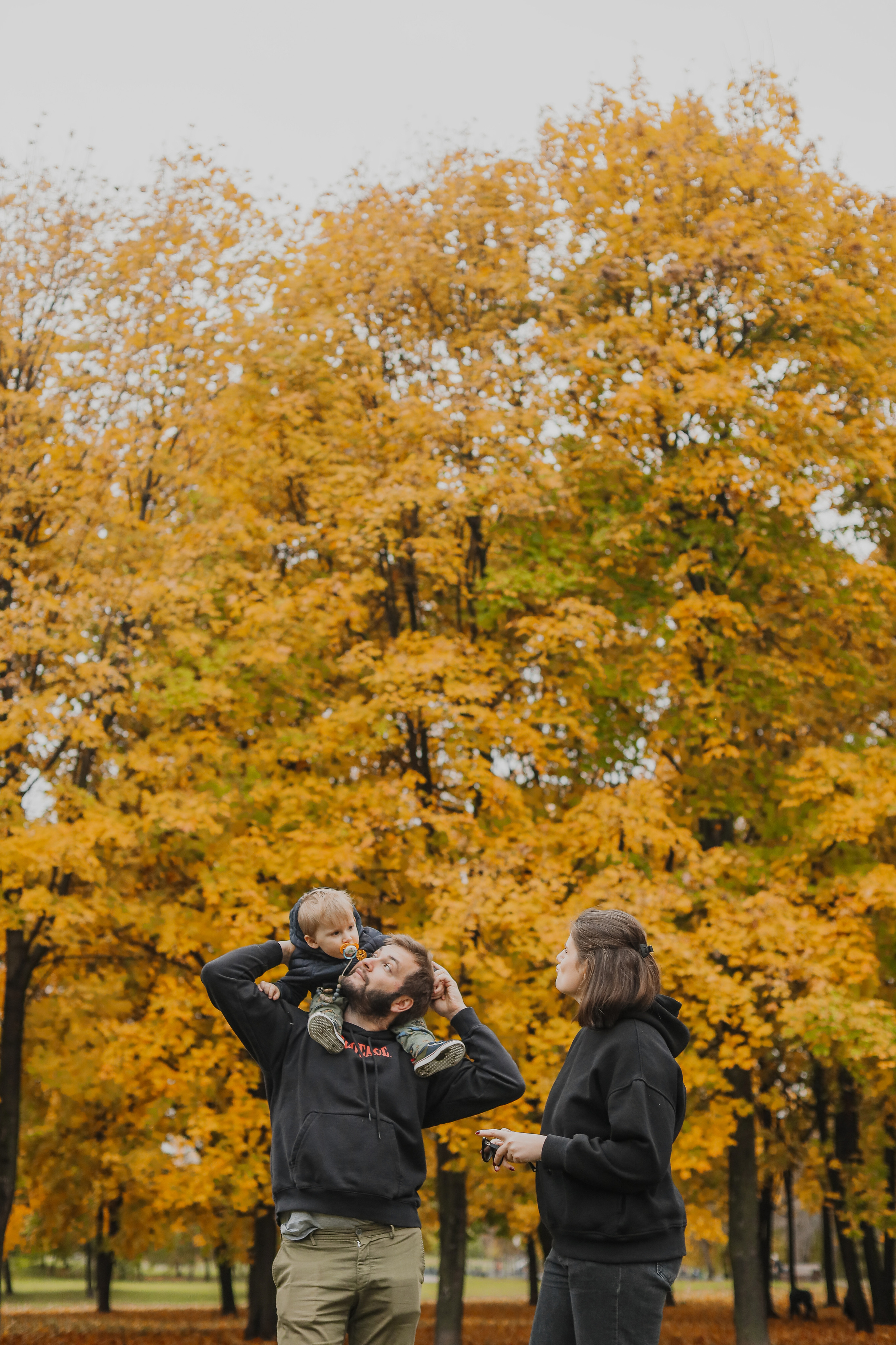 Федор и осень. Фотограф Анастасия Пинчук