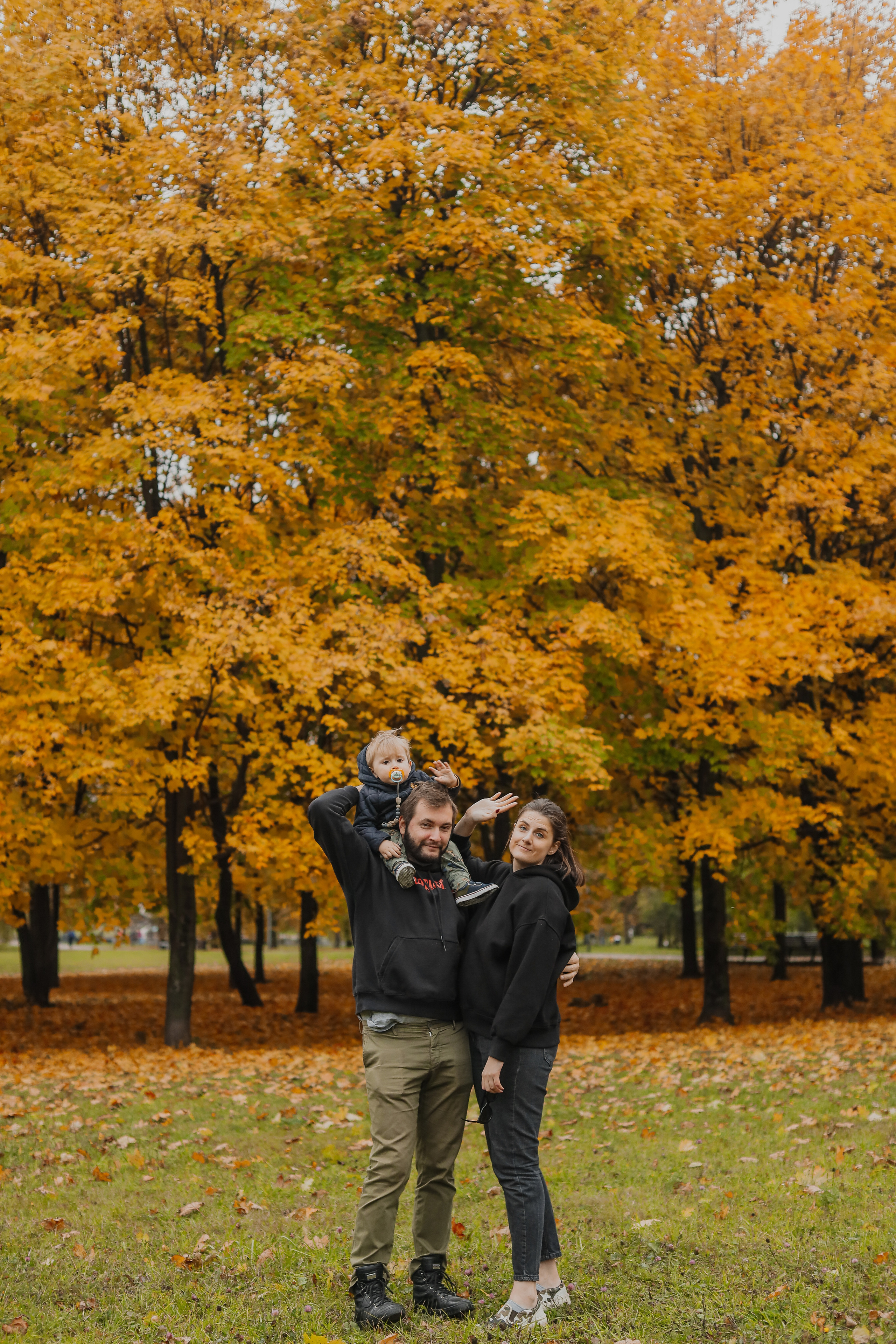 Федор и осень. Фотограф Анастасия Пинчук