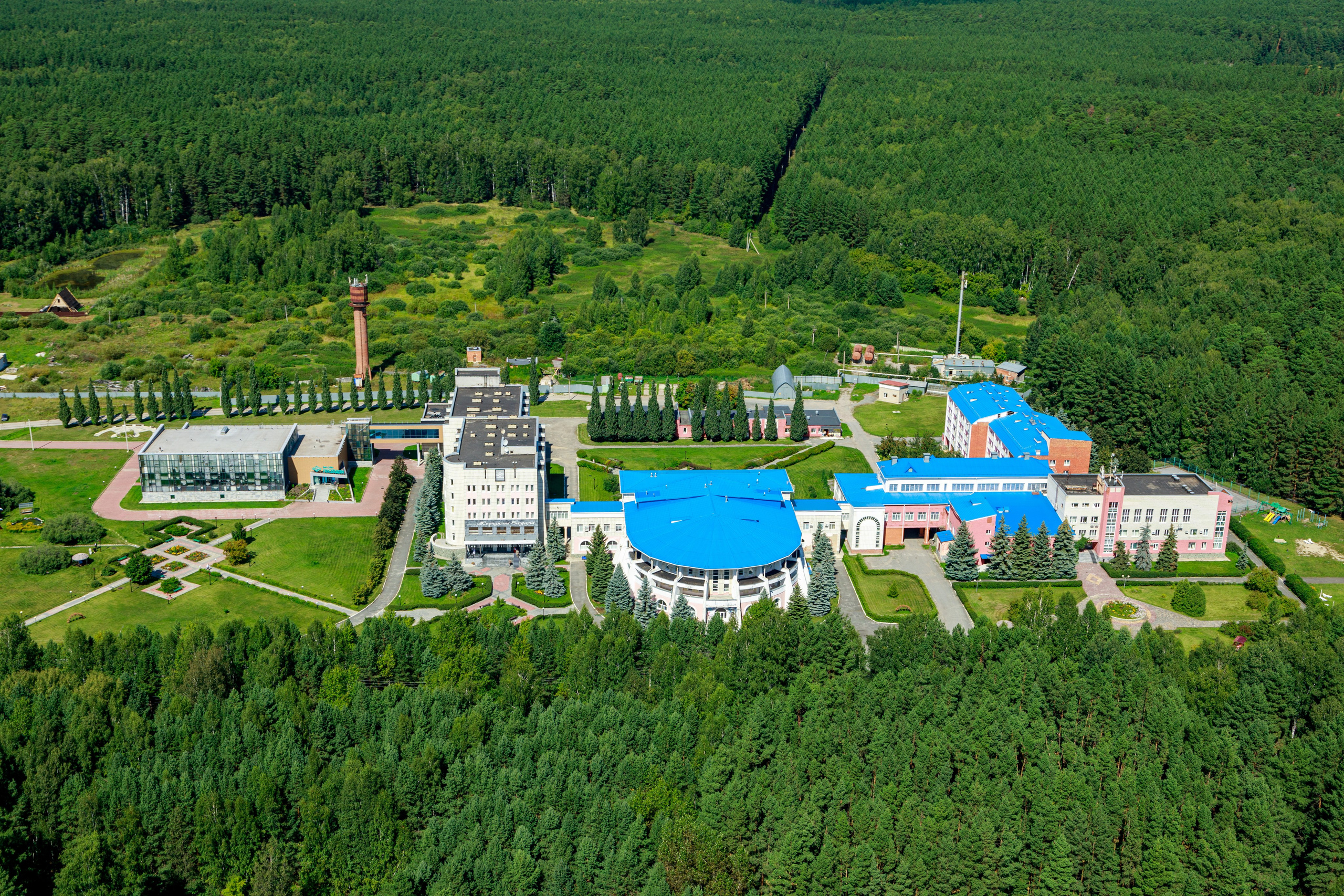 Город с высоты птичьего полёта. Фотограф Андрей Гузеев