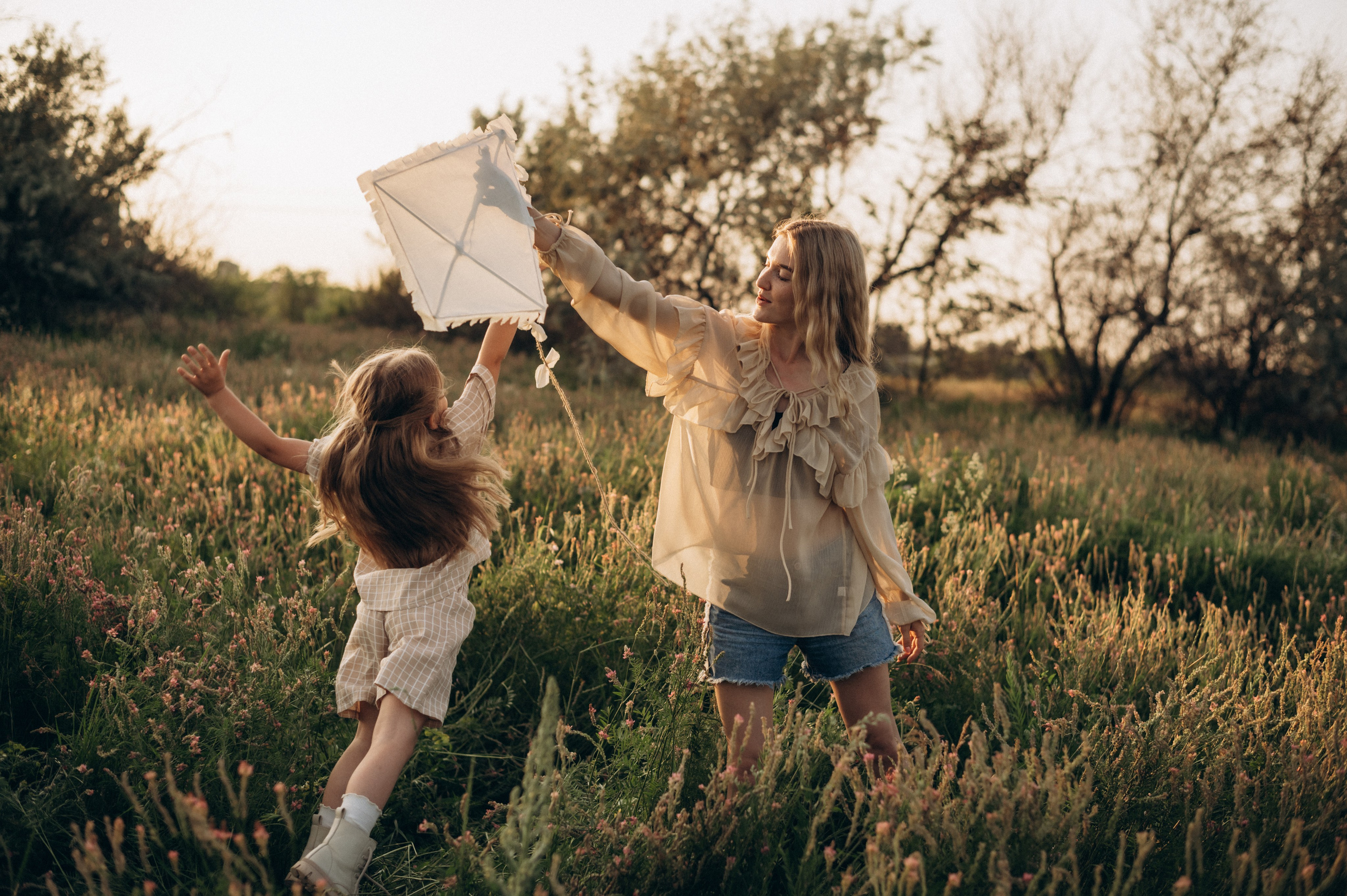 Летний вечер в деревне. Фотограф Мария Стрелкова