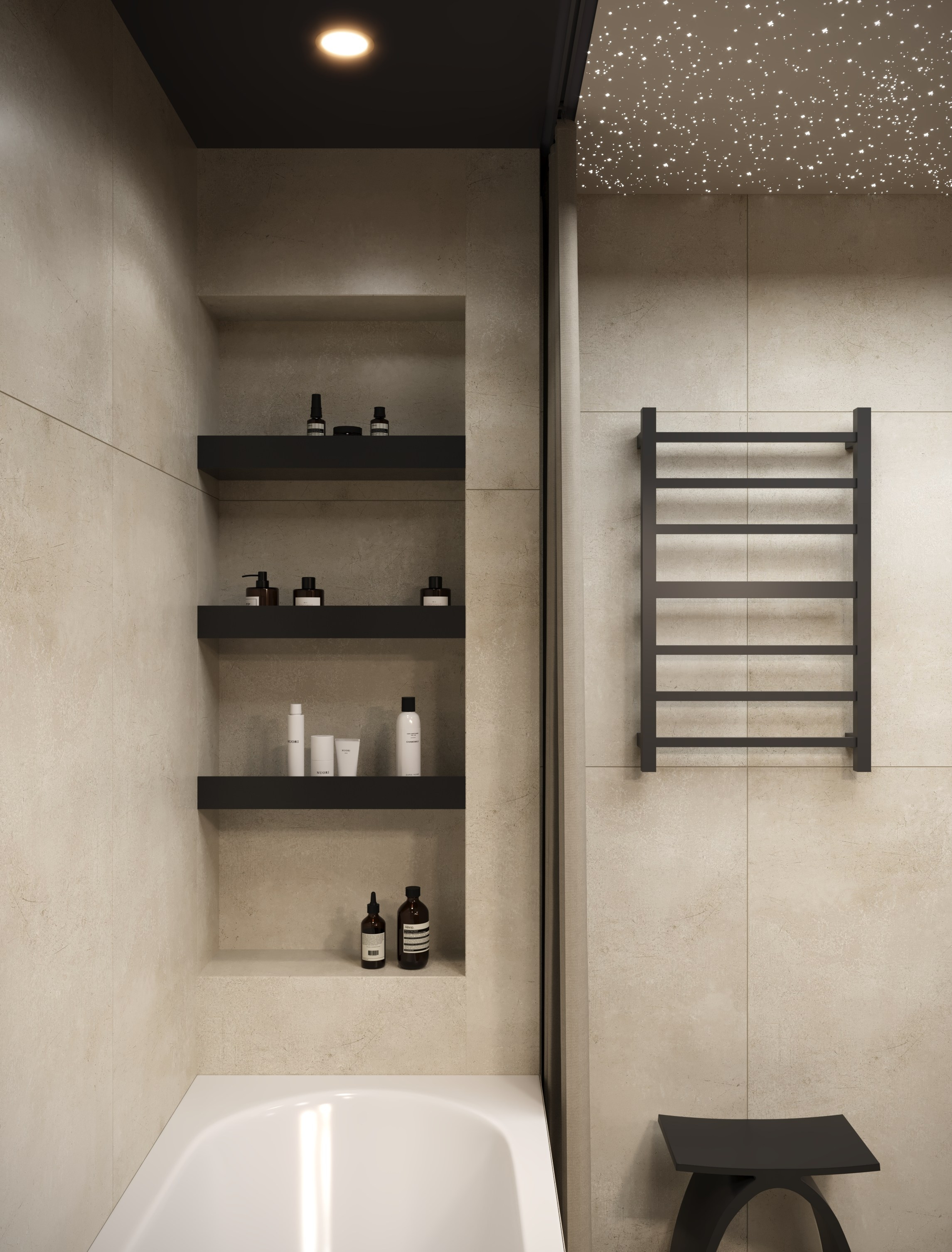 3Д визуализация санузла 6.8 m². Заказать 3Д визуализацию интерьеров — Дарья Веденёва