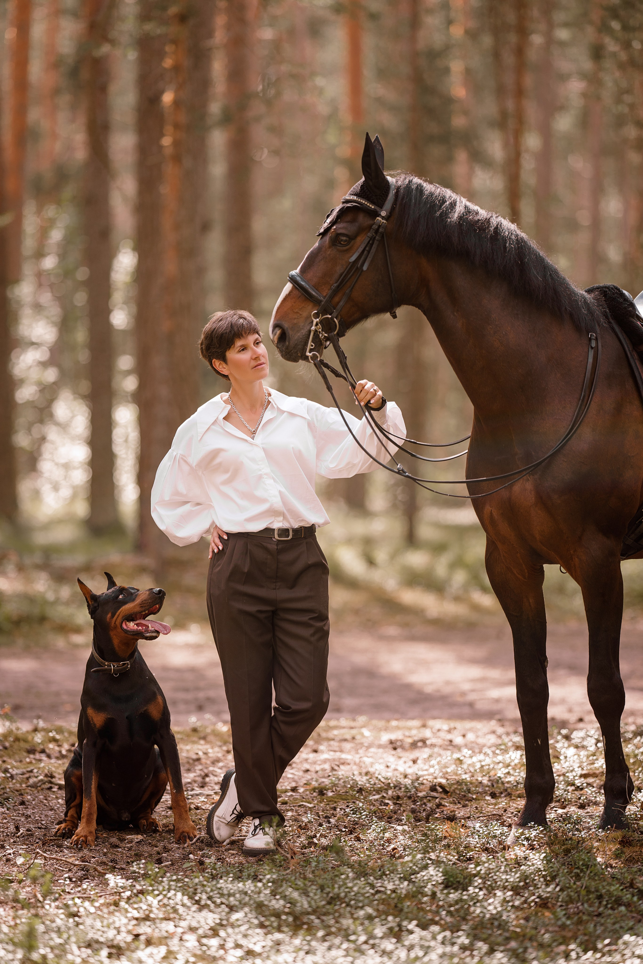 Ольга, Ченсвей и Урсус. Фотограф в Архангельске Артемьева Катерина