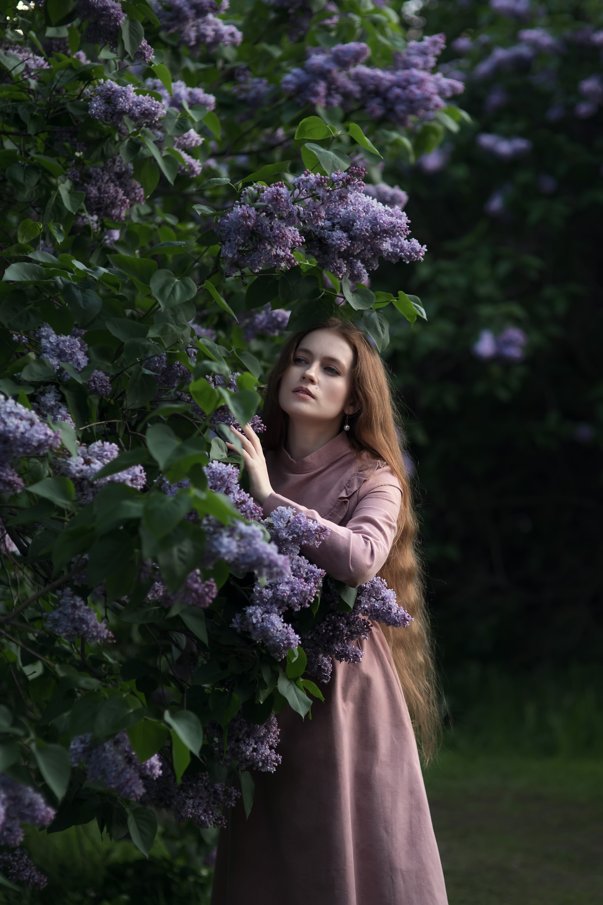 Фотосессия в цветении. Семейный и женский фотограф в Москве Ирина Романова
