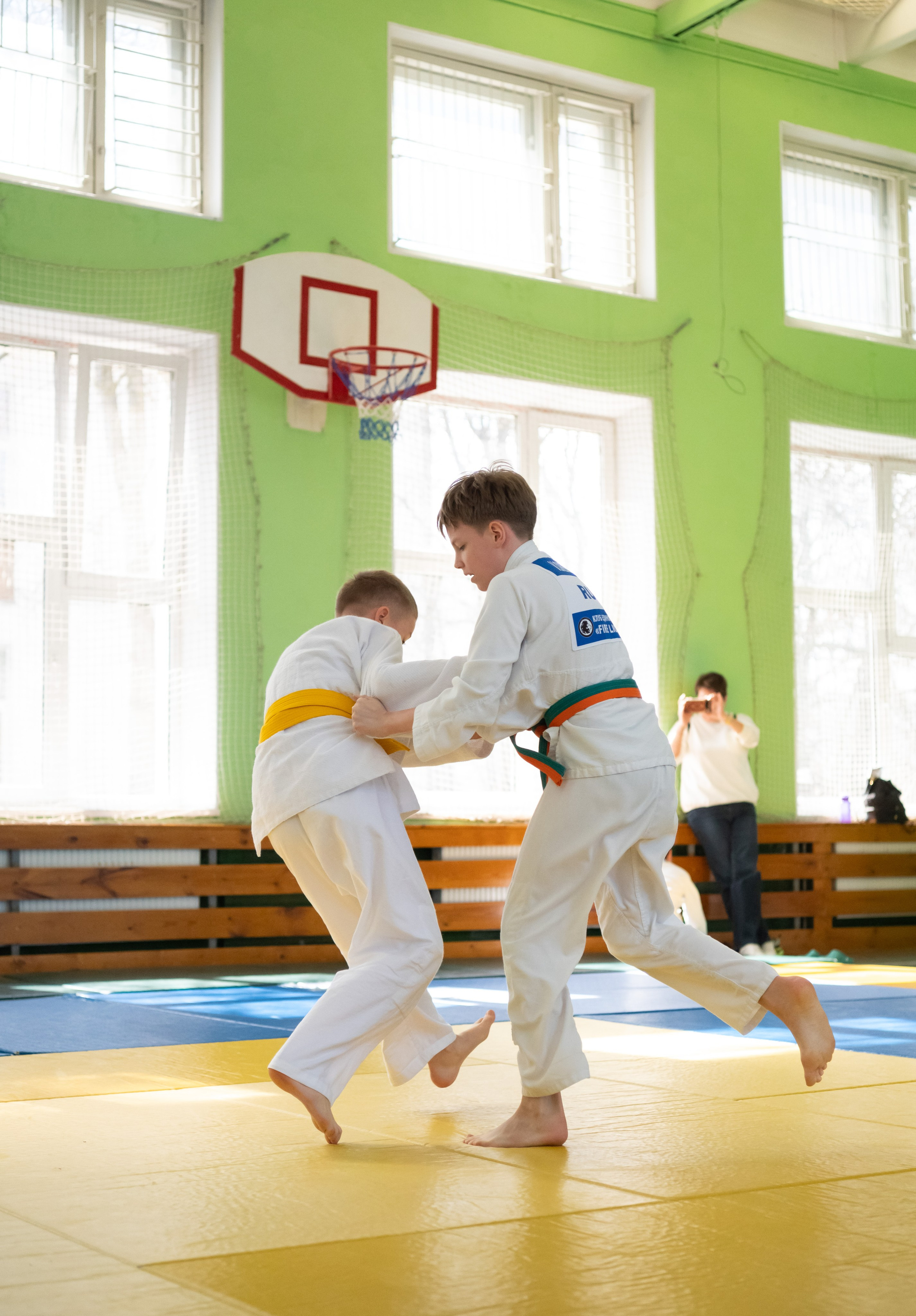 Спортивные соревнования по Дзюдо. Детский и семейный фотограф г. Москва Оксана Катаджи