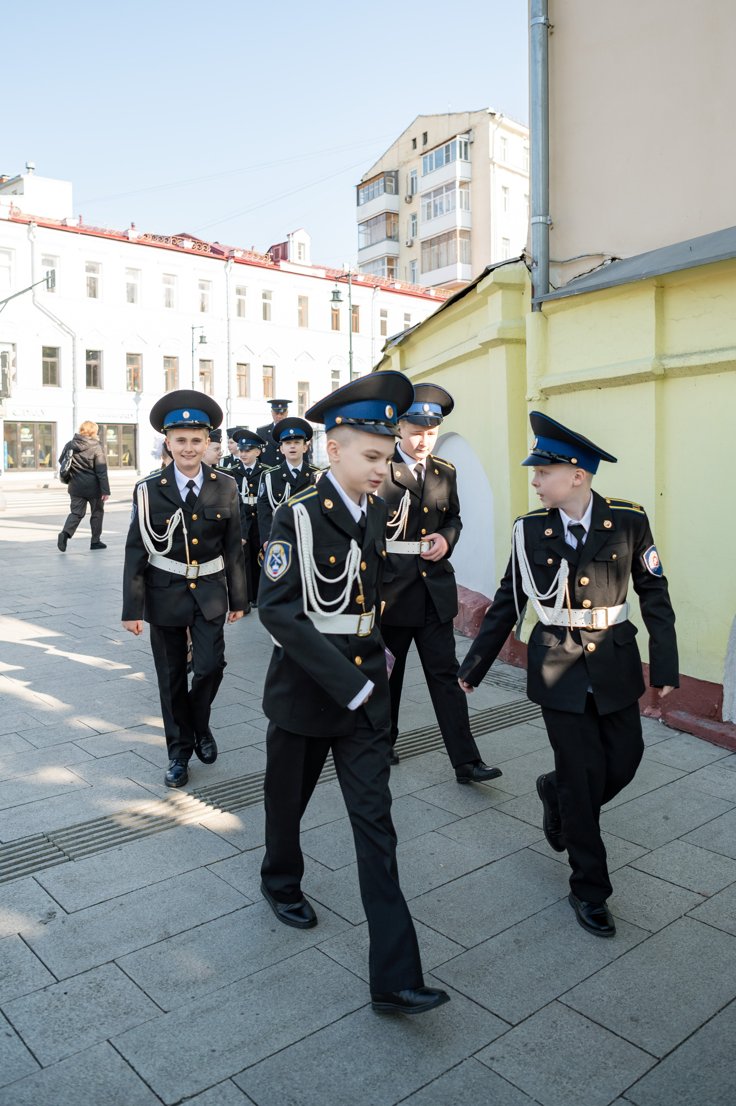 Фотосессия Присяги кадетов «Школа 1231 им. В. Д. Поленова». Детский и семейный фотограф г. Москва Оксана Катаджи
