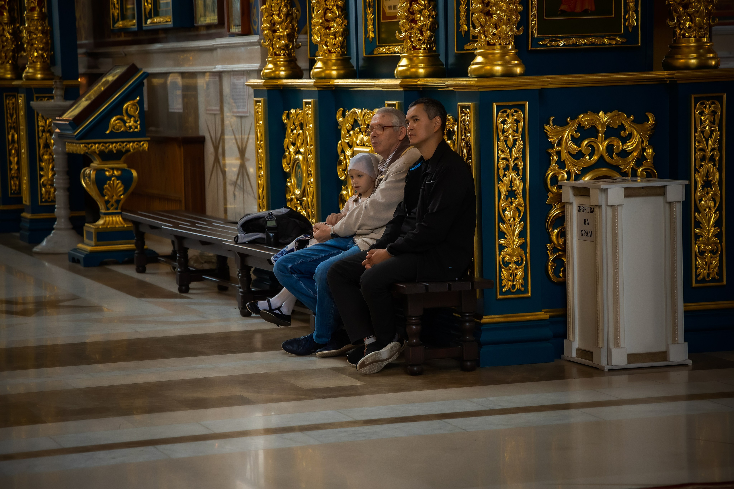 В Храме. Семейный и Свадебный фотограф в Астане Александр Астапов