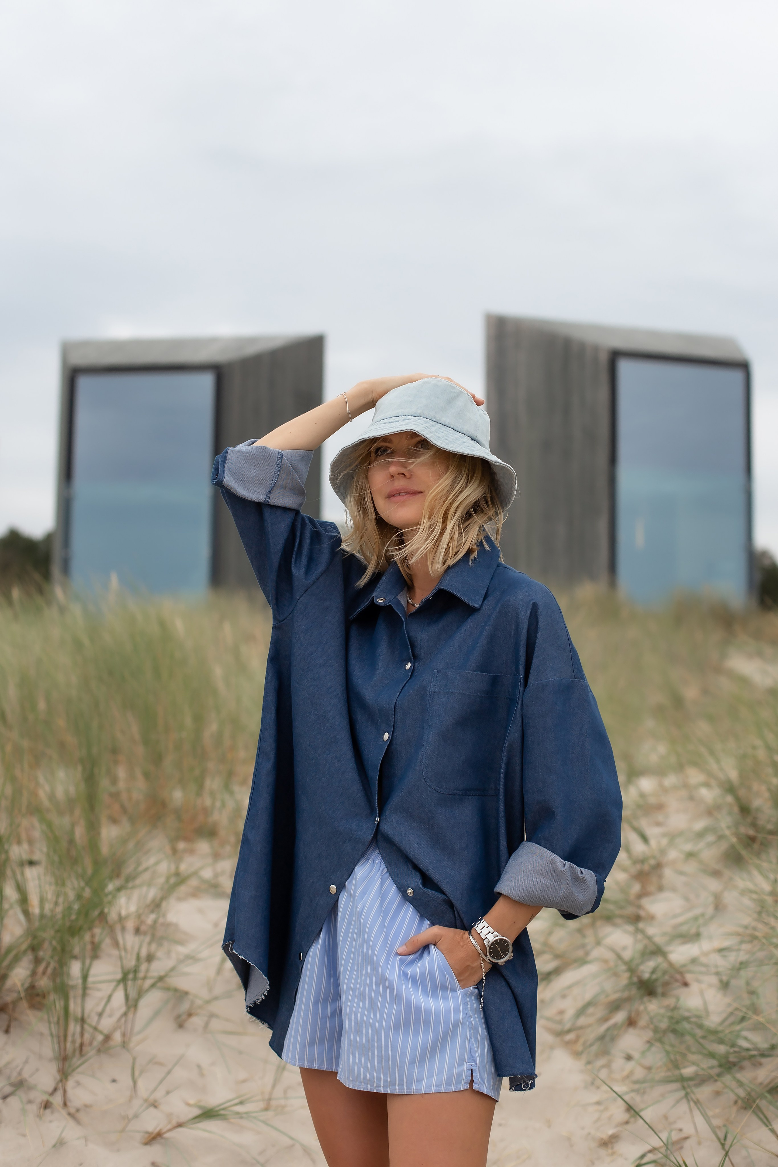 Вера в Янтарном. Перед дождем. Фотограф в Калининграде Решетникова Алина