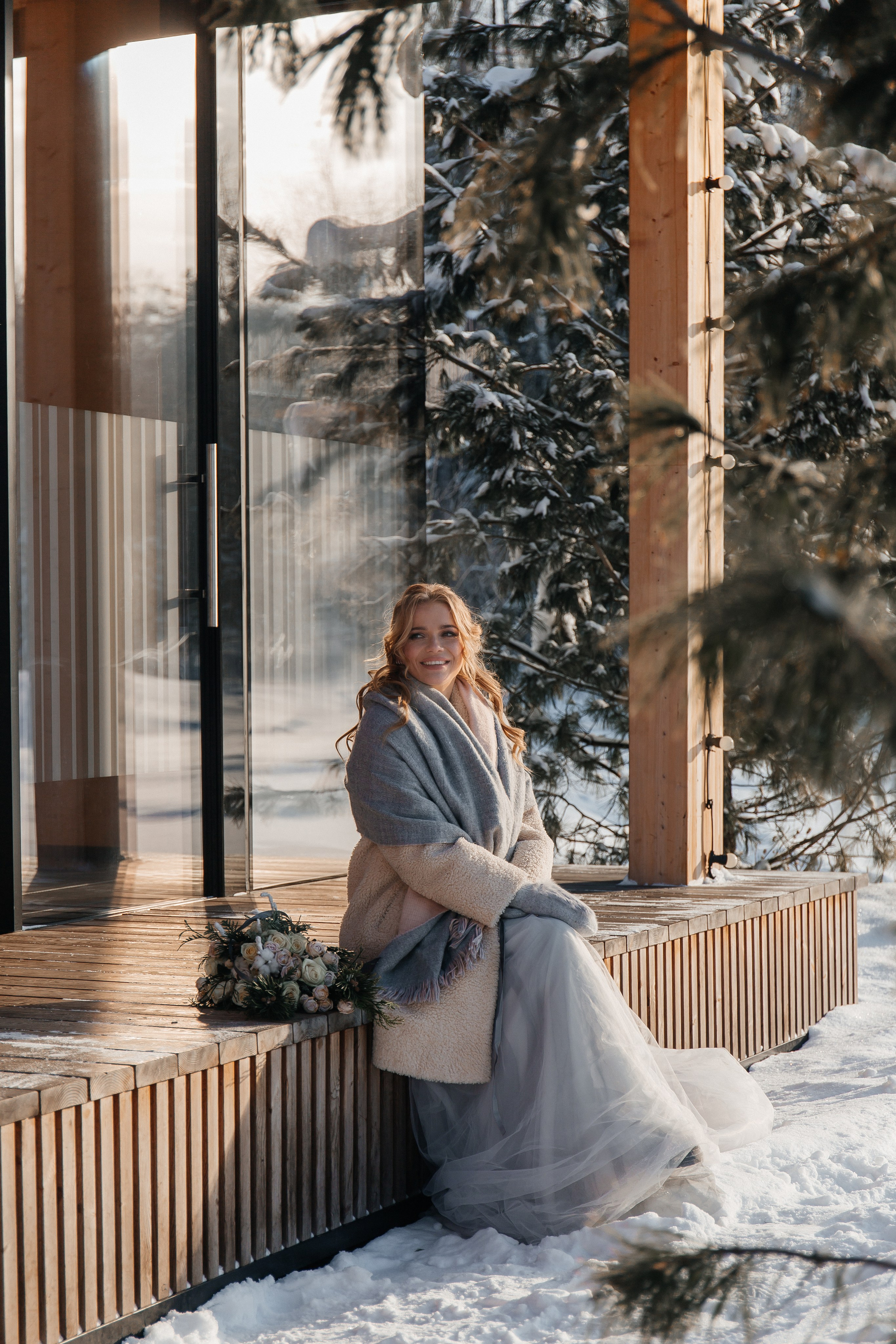 Свадебная фотосессия зимой. Фото Радости. Свадебный и семейный фотограф в Москве Юлия Самойлова