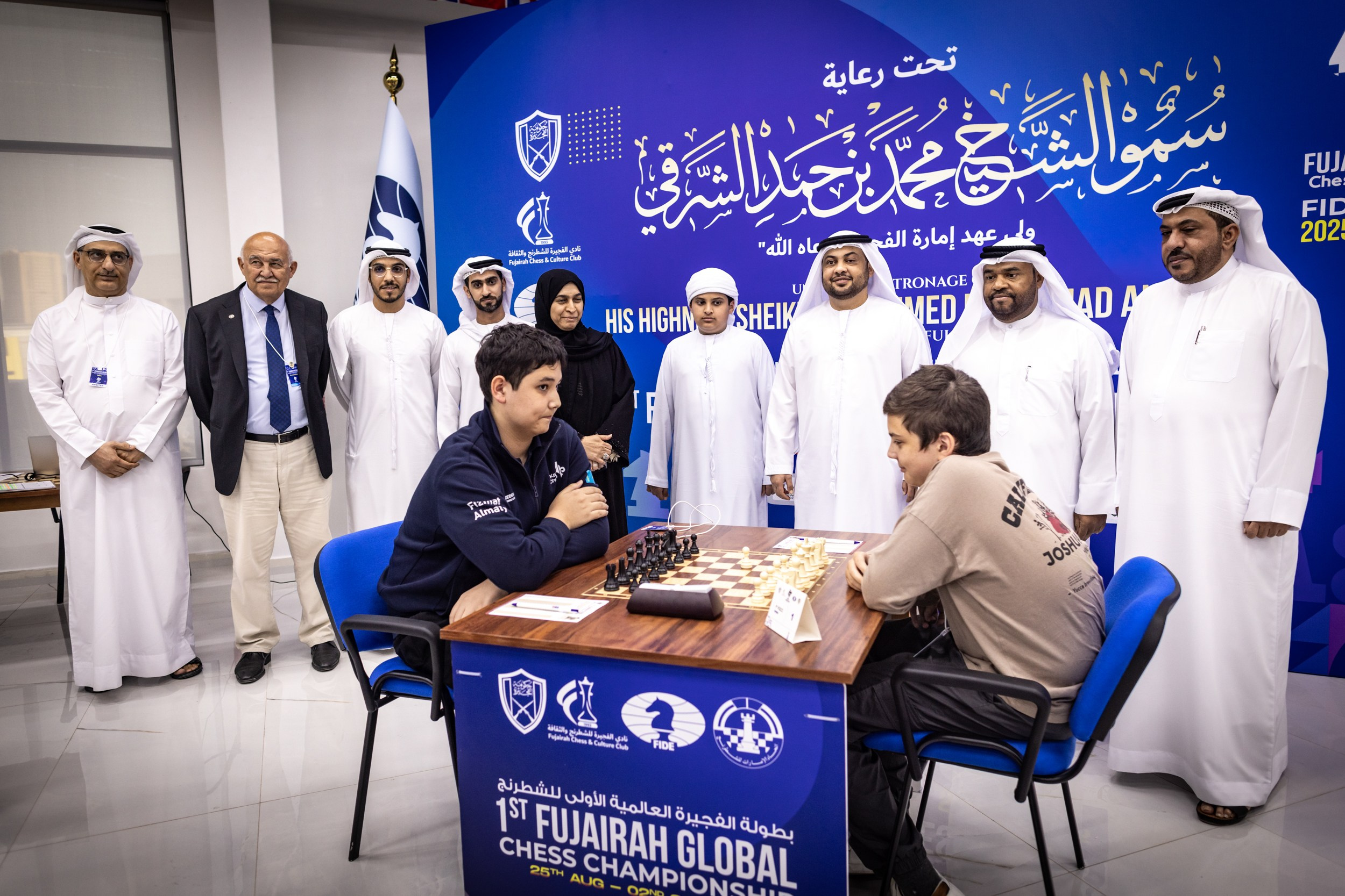 2025.08.28 1st. FUJAIRAH GLOBAL Chess Championship — Round5. Фотограф Анна Штурман (репортажная съёмка любых событий и мероприятий) Anna Shtourman photographer
