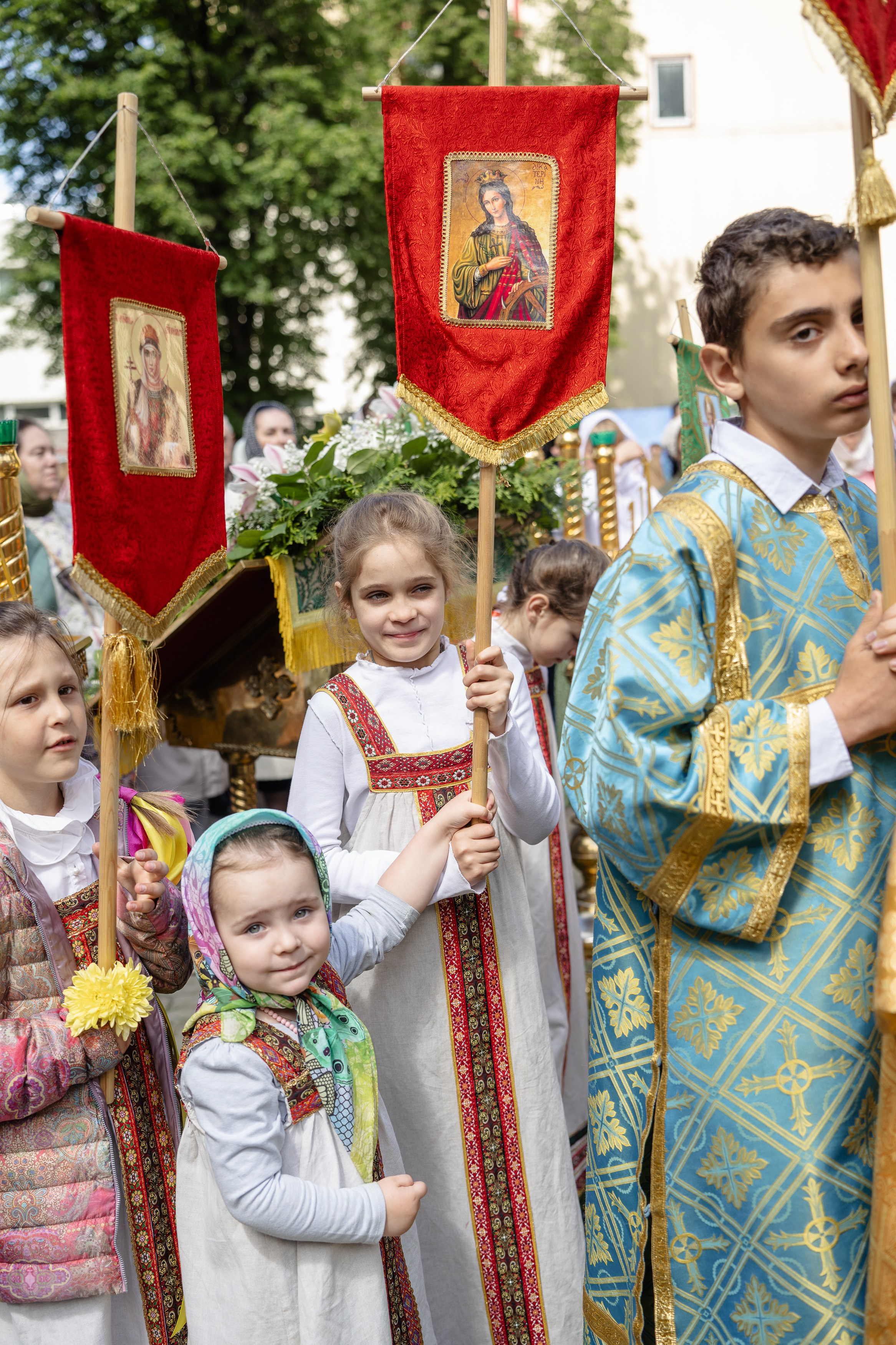 Престольный праздник в храме Троицы Живоначальной. Фотограф Москва/Подмосковье