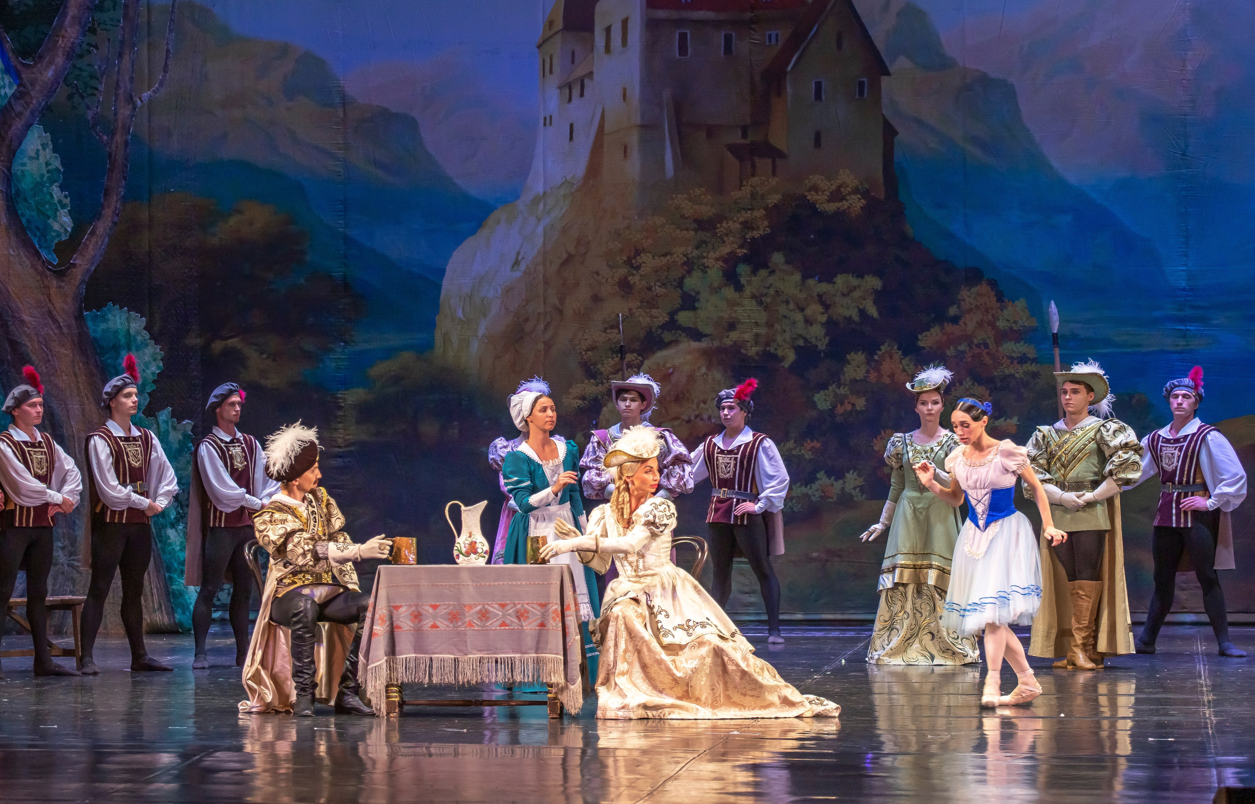 Жизель балет Марийского театра оперы и балета на сцене Зимнего театра. Фотограф в Сочи Юрий Шептаев