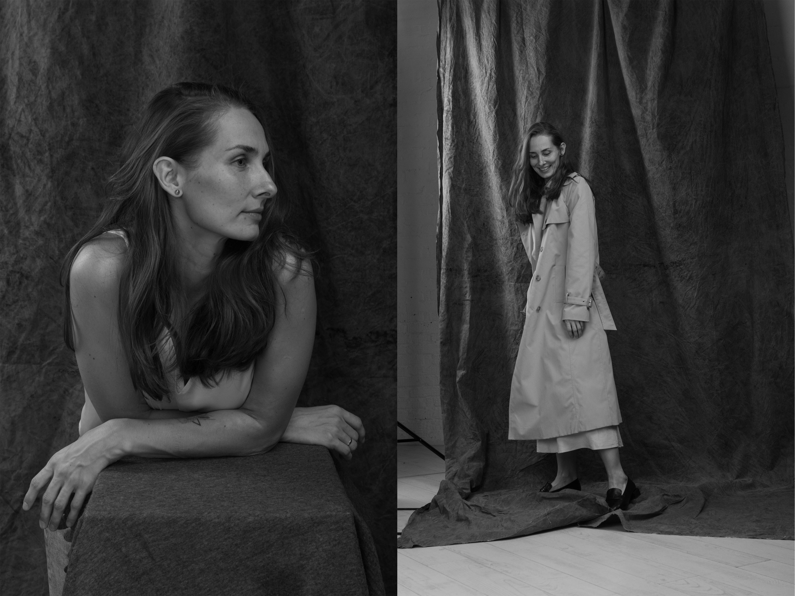 Студийный портрет Евгении. Женский портрет вне времени. Санкт-Петербург