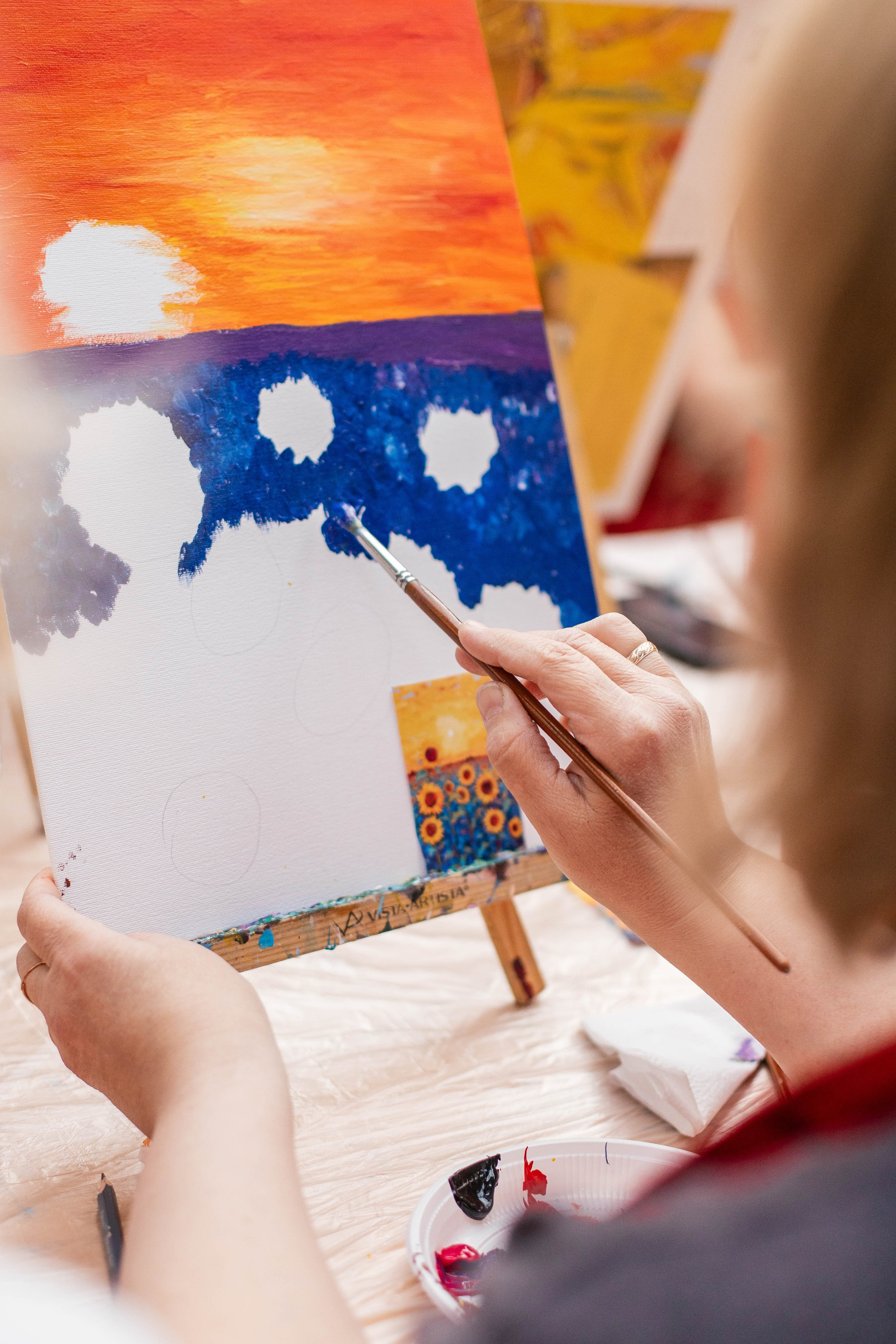 Без бокала нет Шагала. Искусство и вино в Ботаническом саду. Фотограф Анна Чернигова