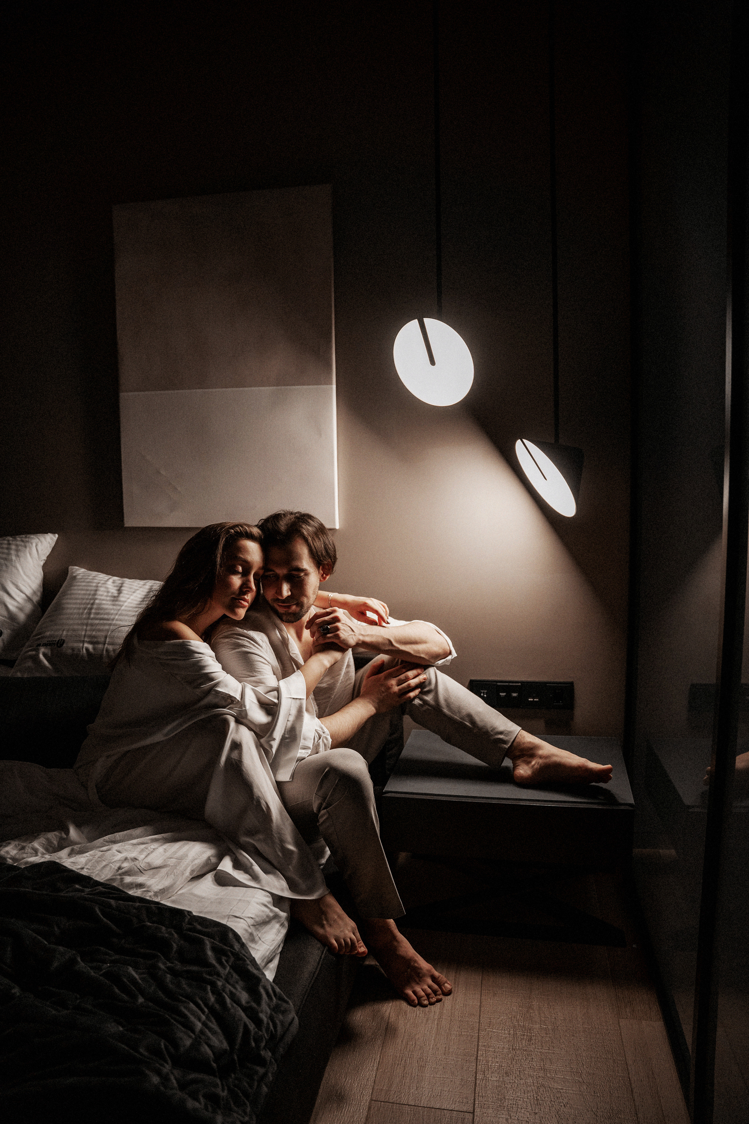 Фотосъемка love story в апартаментах Москва Сити. Саша Потапкин Фотограф. Сочи, Екатеринбург, Москва