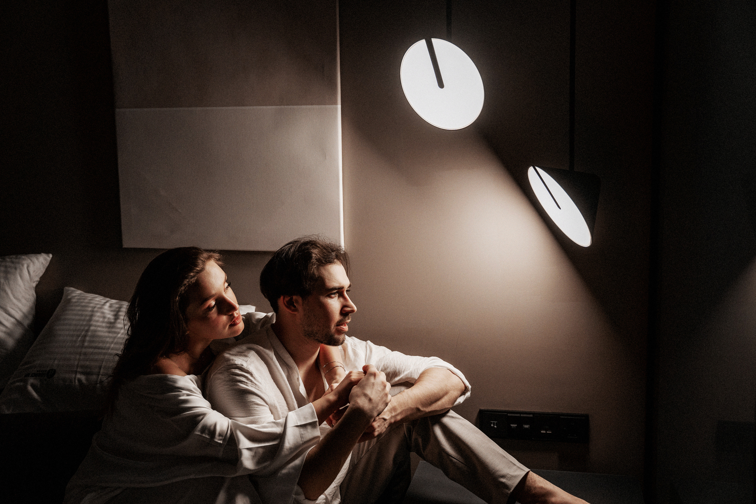 Фотосъемка love story в апартаментах Москва Сити. Саша Потапкин Фотограф. Сочи, Екатеринбург, Москва