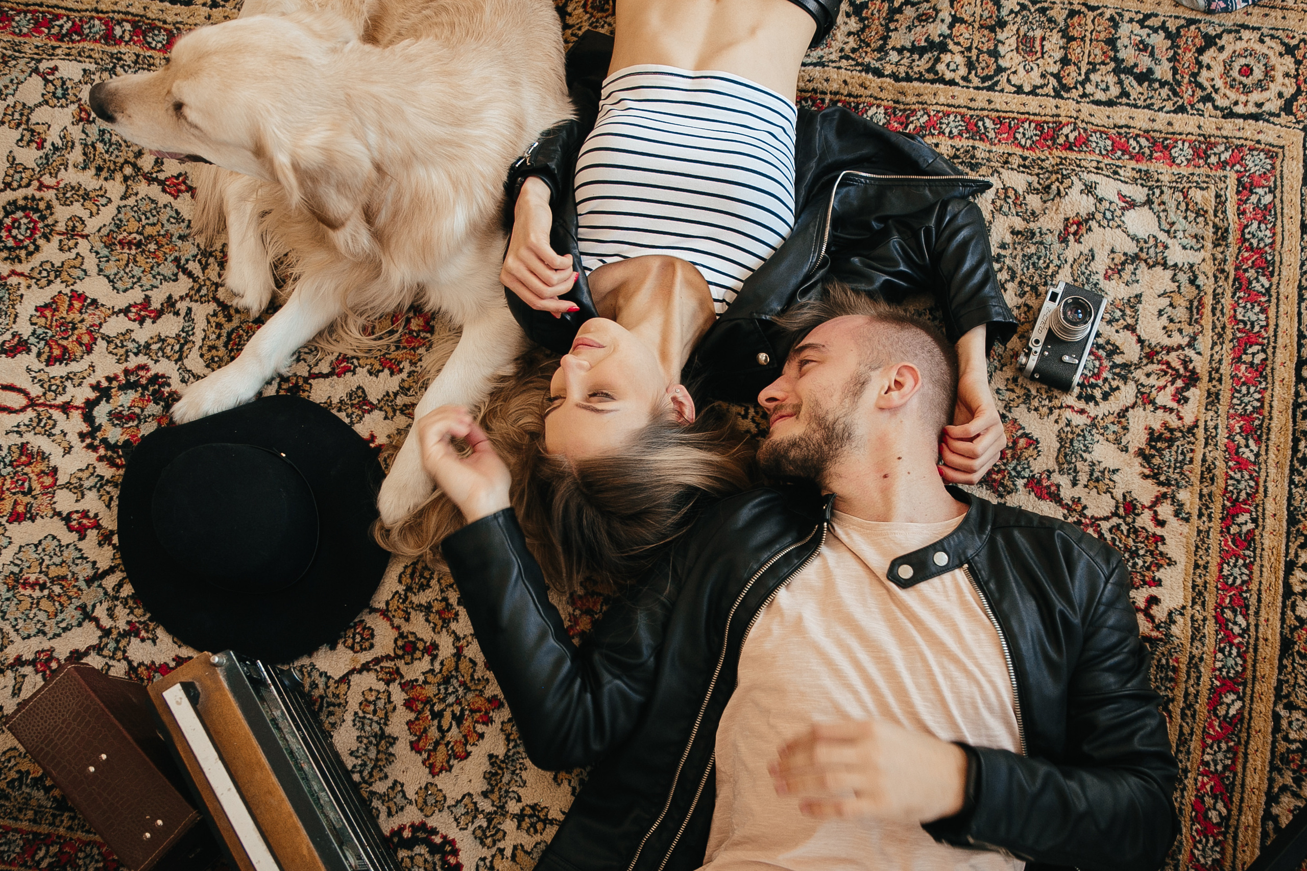 Love story с собакой в студии. Саша Потапкин Фотограф. Сочи, Екатеринбург, Москва