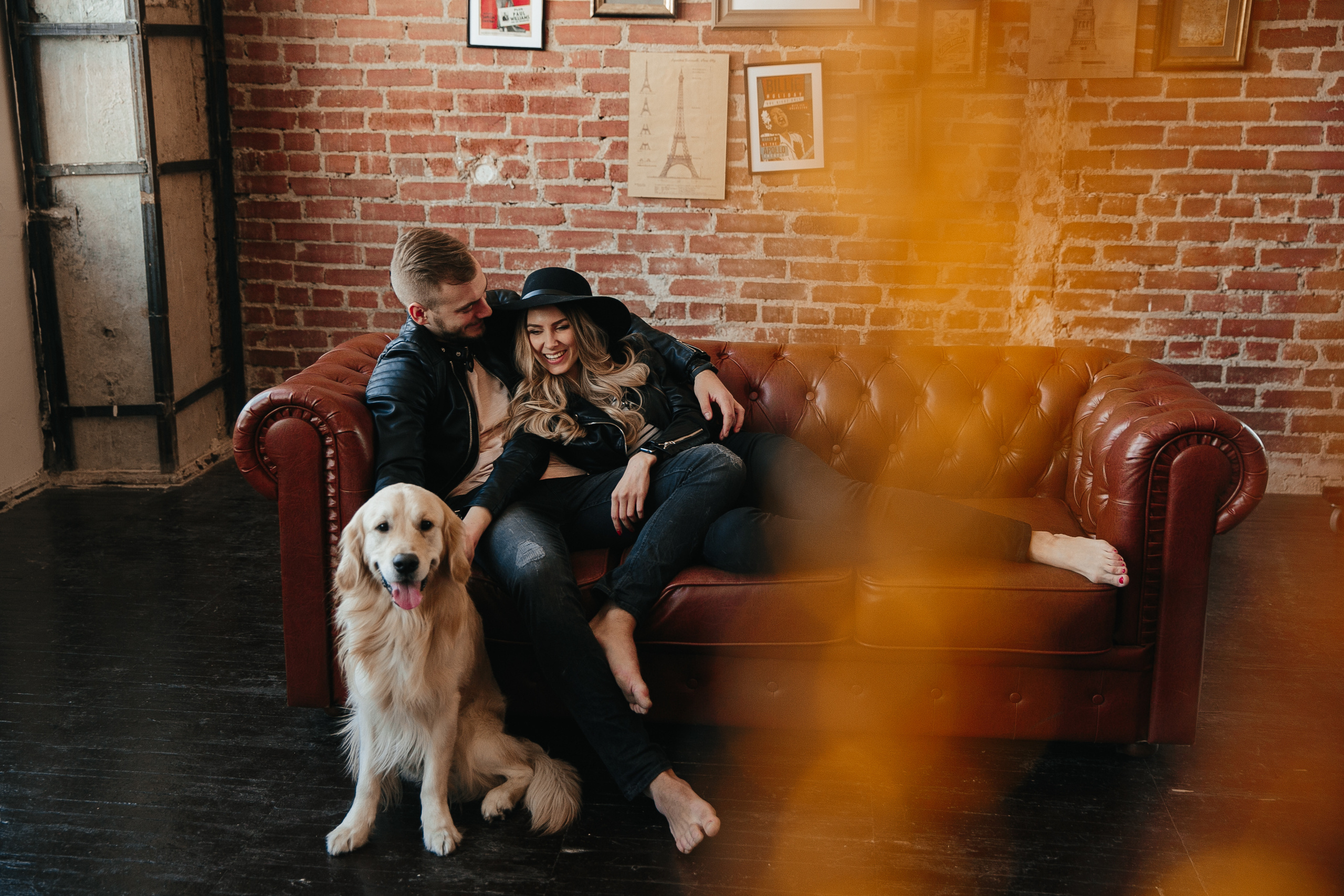 Love story с собакой в студии. Саша Потапкин Фотограф. Сочи, Екатеринбург, Москва