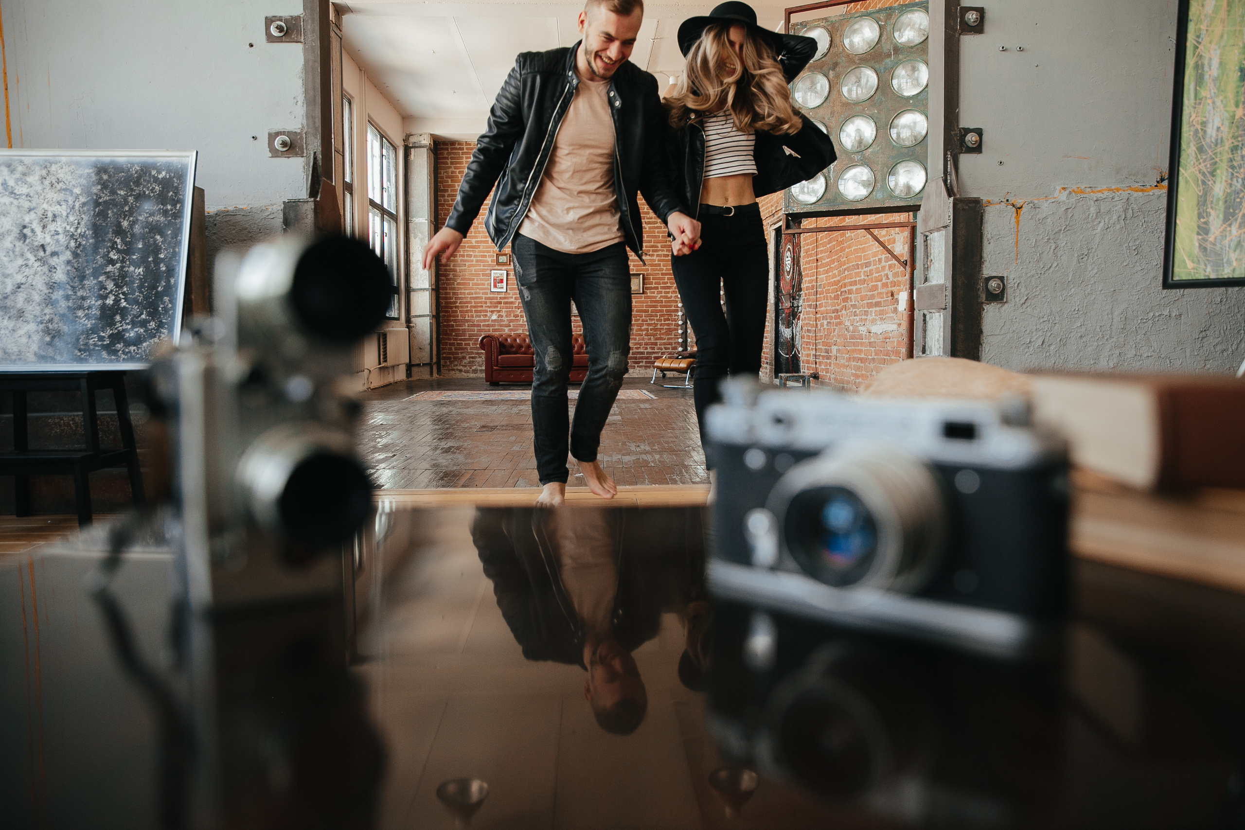 Love story с собакой в студии. Саша Потапкин Фотограф. Сочи, Екатеринбург, Москва