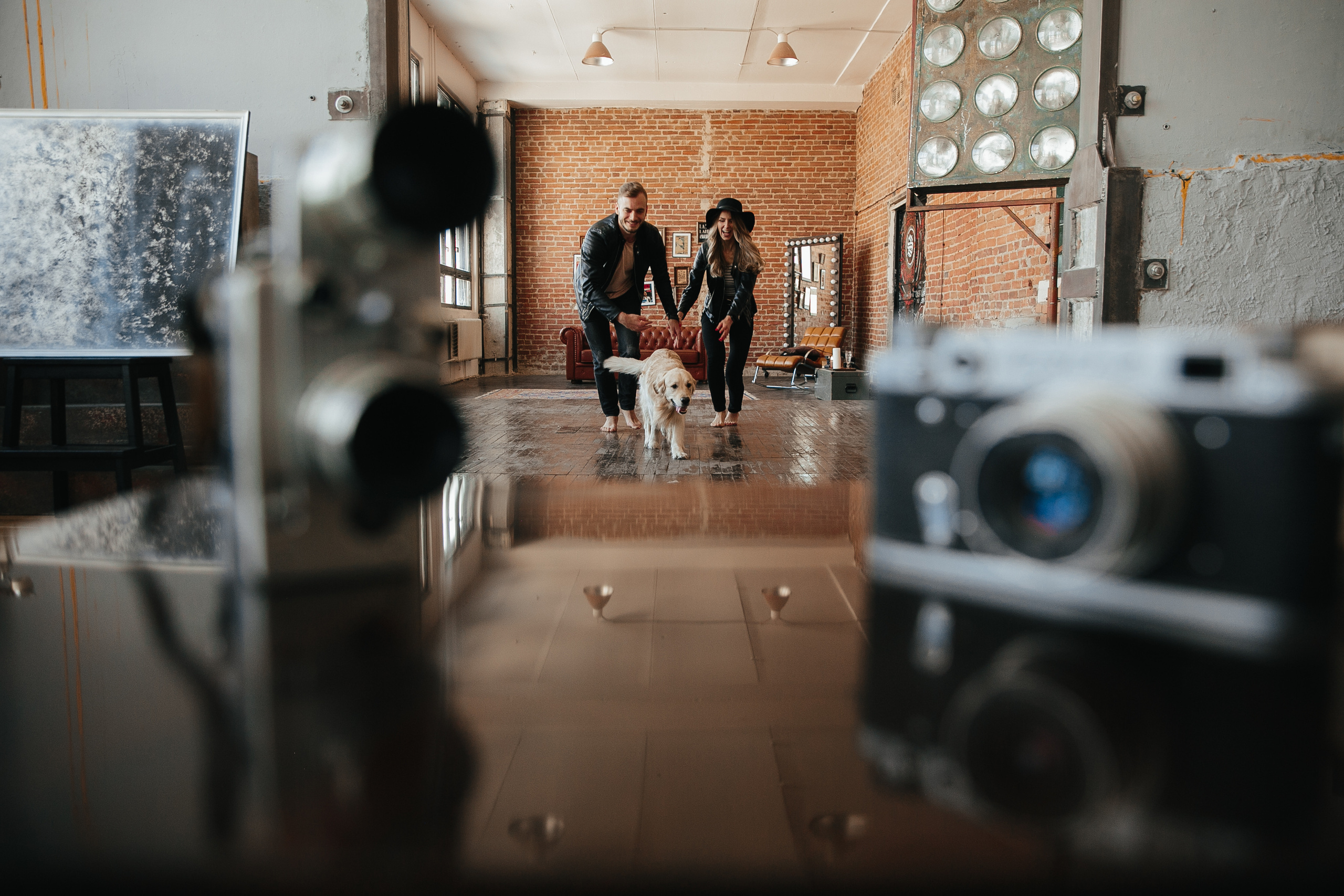 Love story с собакой в студии. Саша Потапкин Фотограф. Сочи, Екатеринбург, Москва