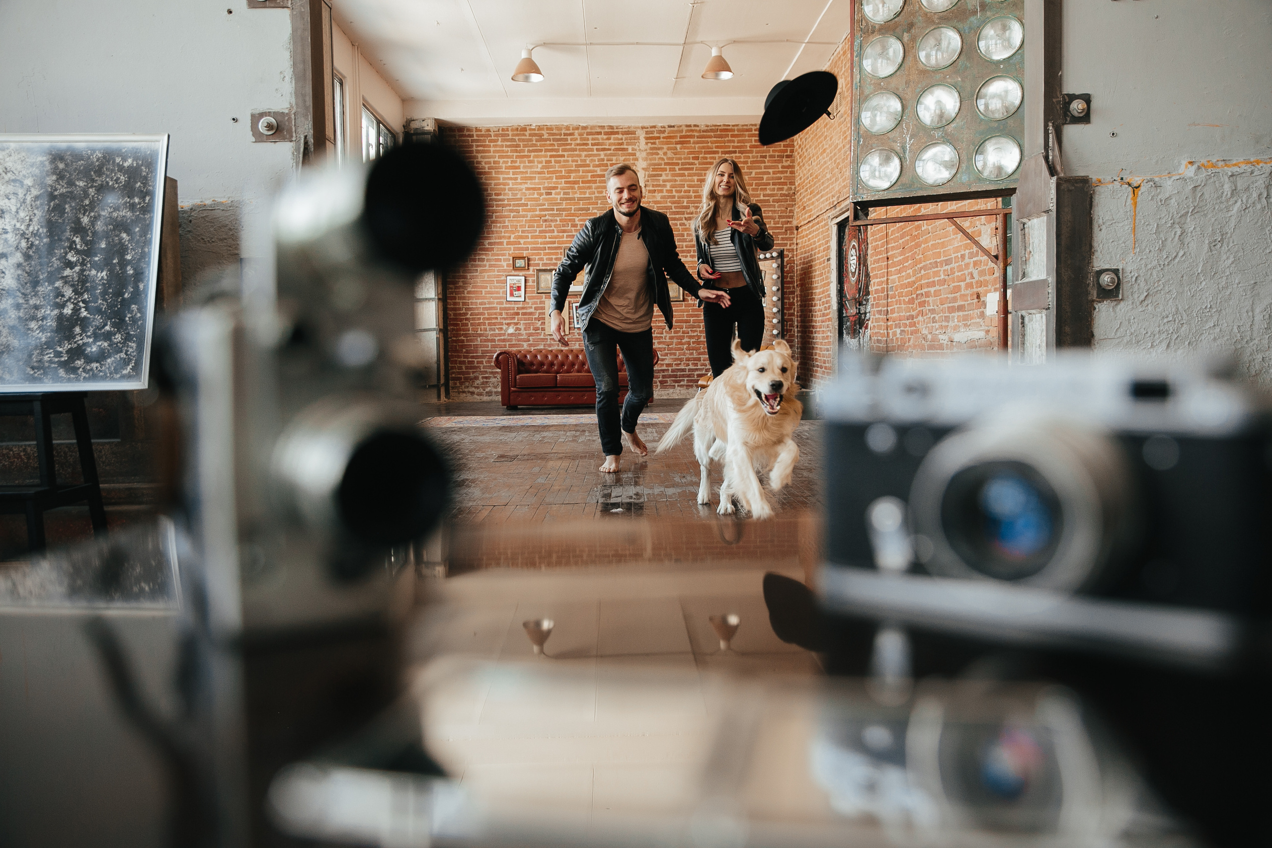 Love story с собакой в студии. Саша Потапкин Фотограф. Сочи, Екатеринбург, Москва