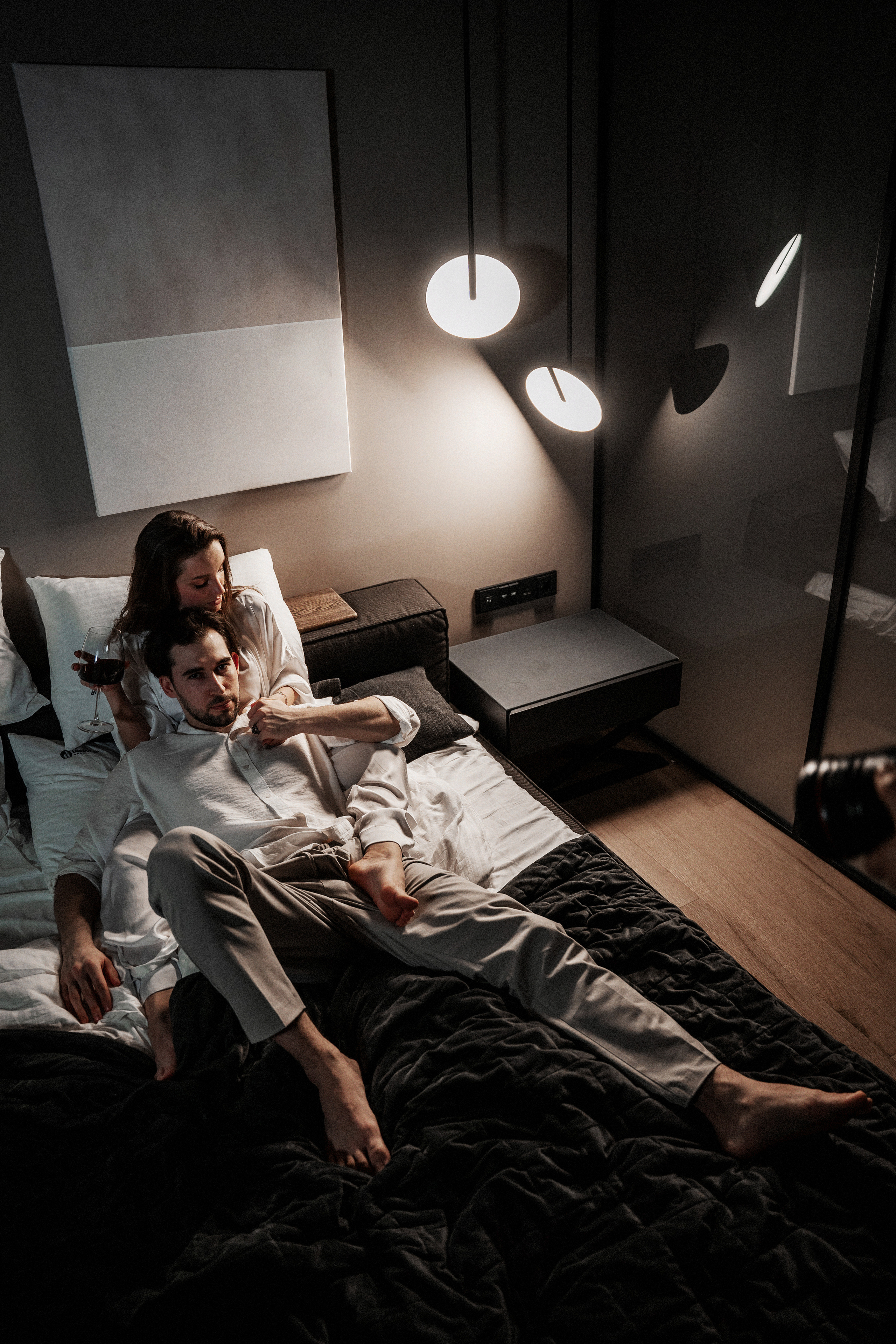 Фотосъемка love story в апартаментах Москва Сити. Саша Потапкин Фотограф. Сочи, Екатеринбург, Москва