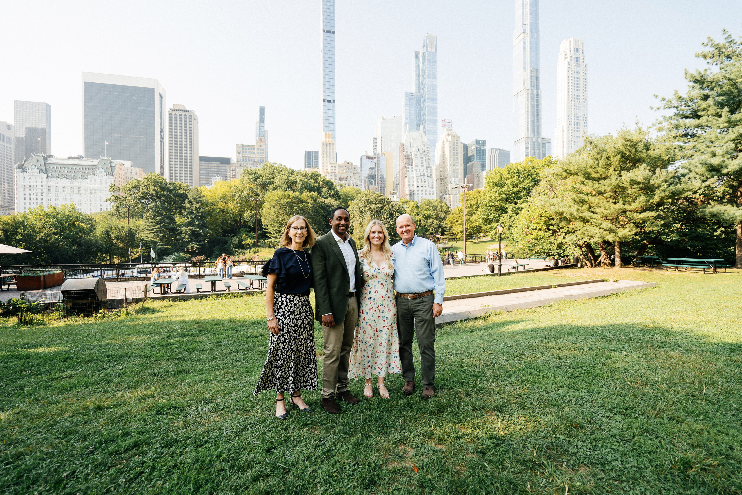Family in New York City photo shoot. New York photographer RINAT SHAHMETOV in New York city