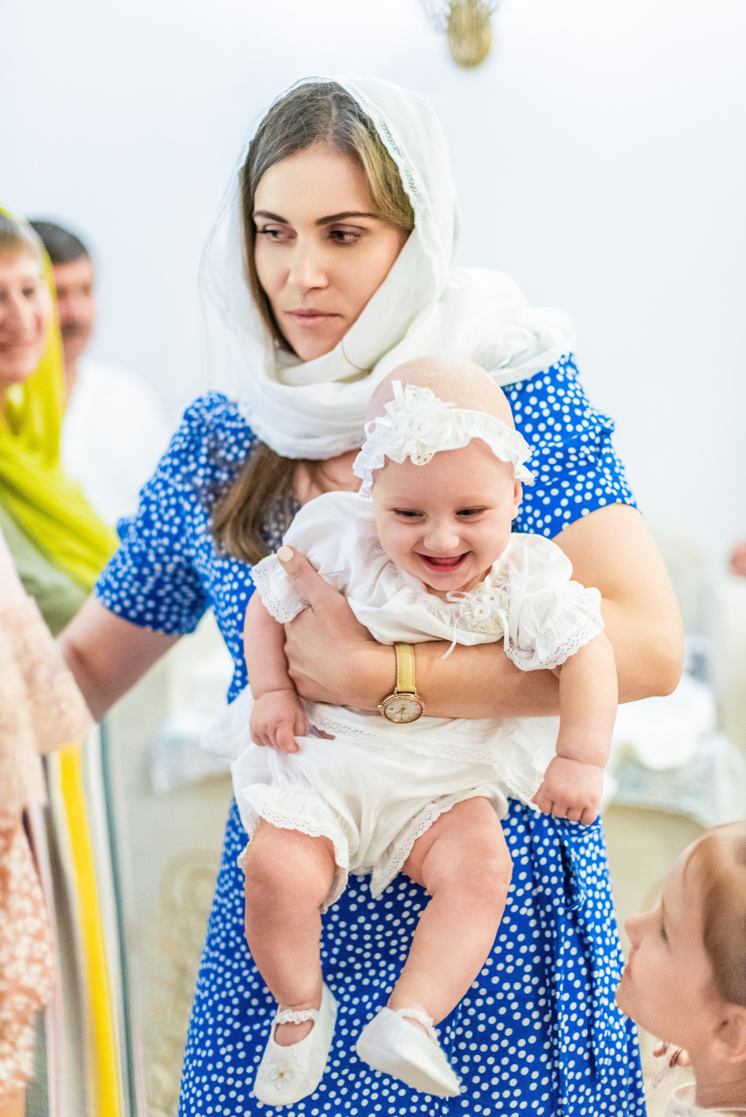 Крещении Ксении. Фотограф Юлия Попова