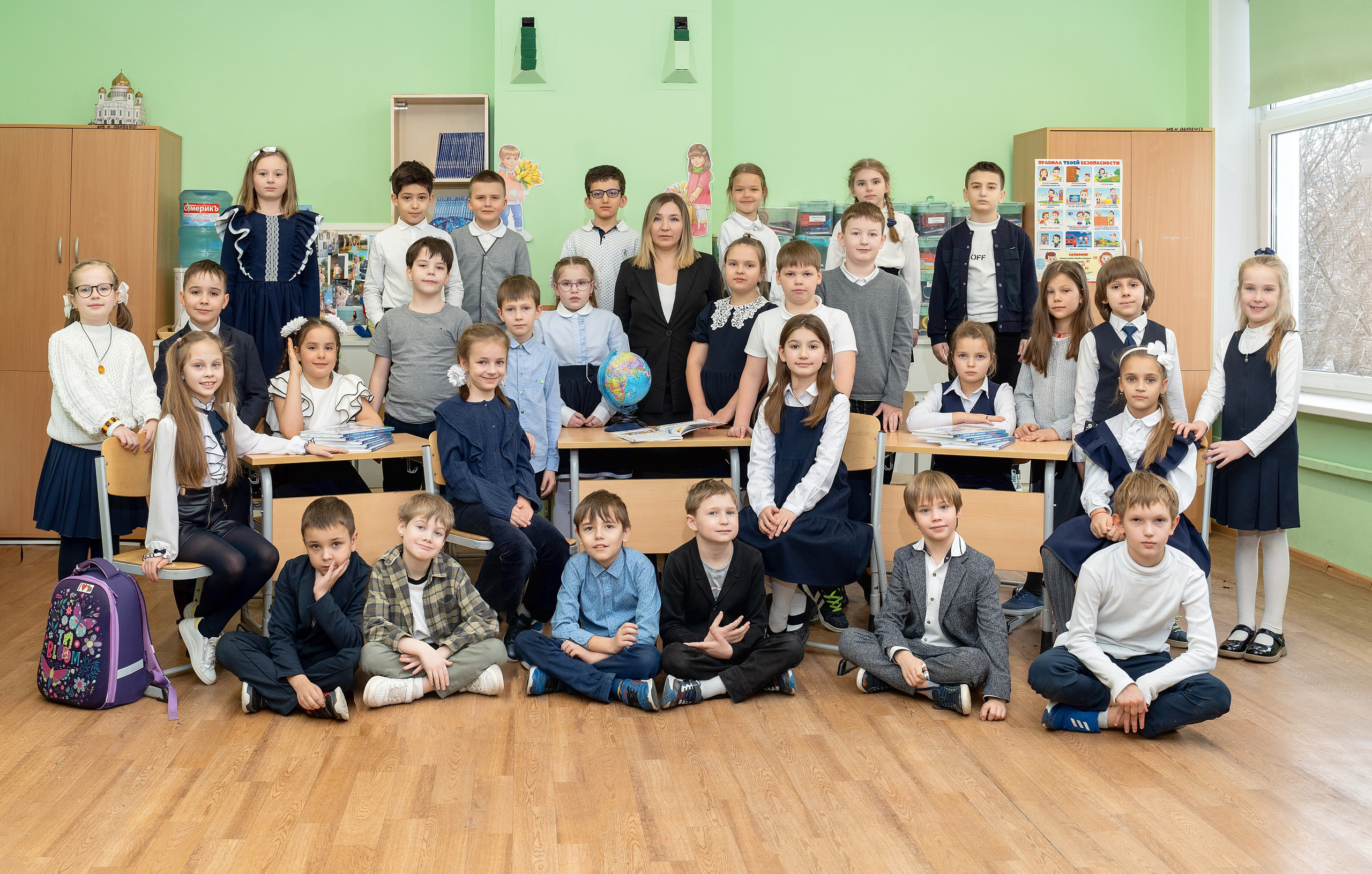 Общая фотография. Школьный фотограф и фотограф в детском саду