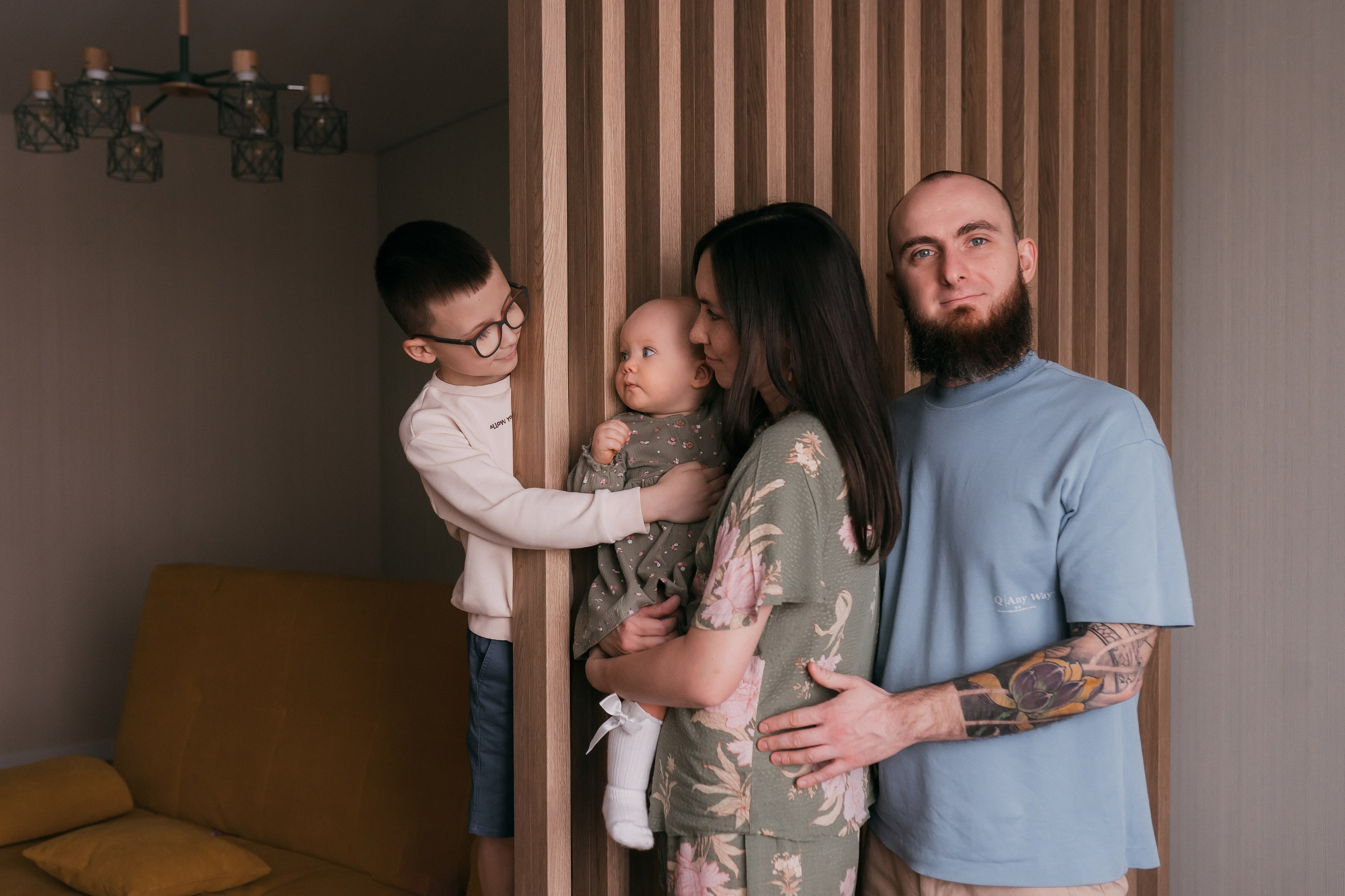 Семейные съемки дома. Семейный и контент фотограф в Омске Савченко Ольга