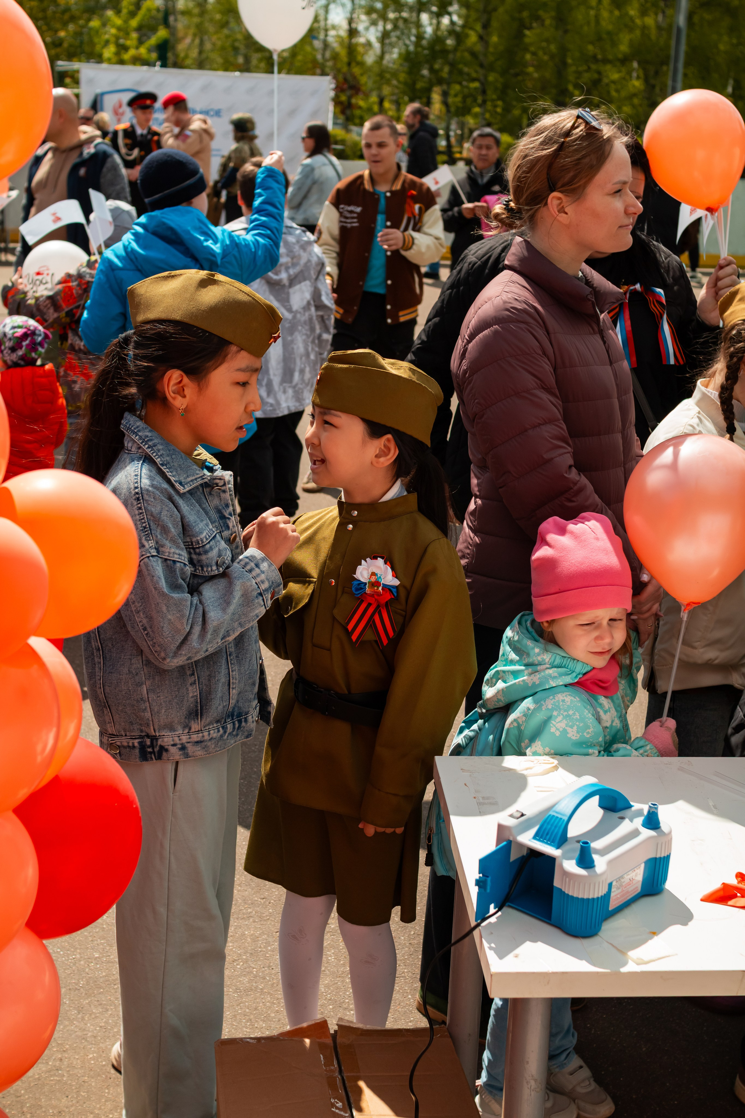 Репортаж с 9 мая 2025 года, День Победы! ВАО Москва. Фотограф Илья Варакин
