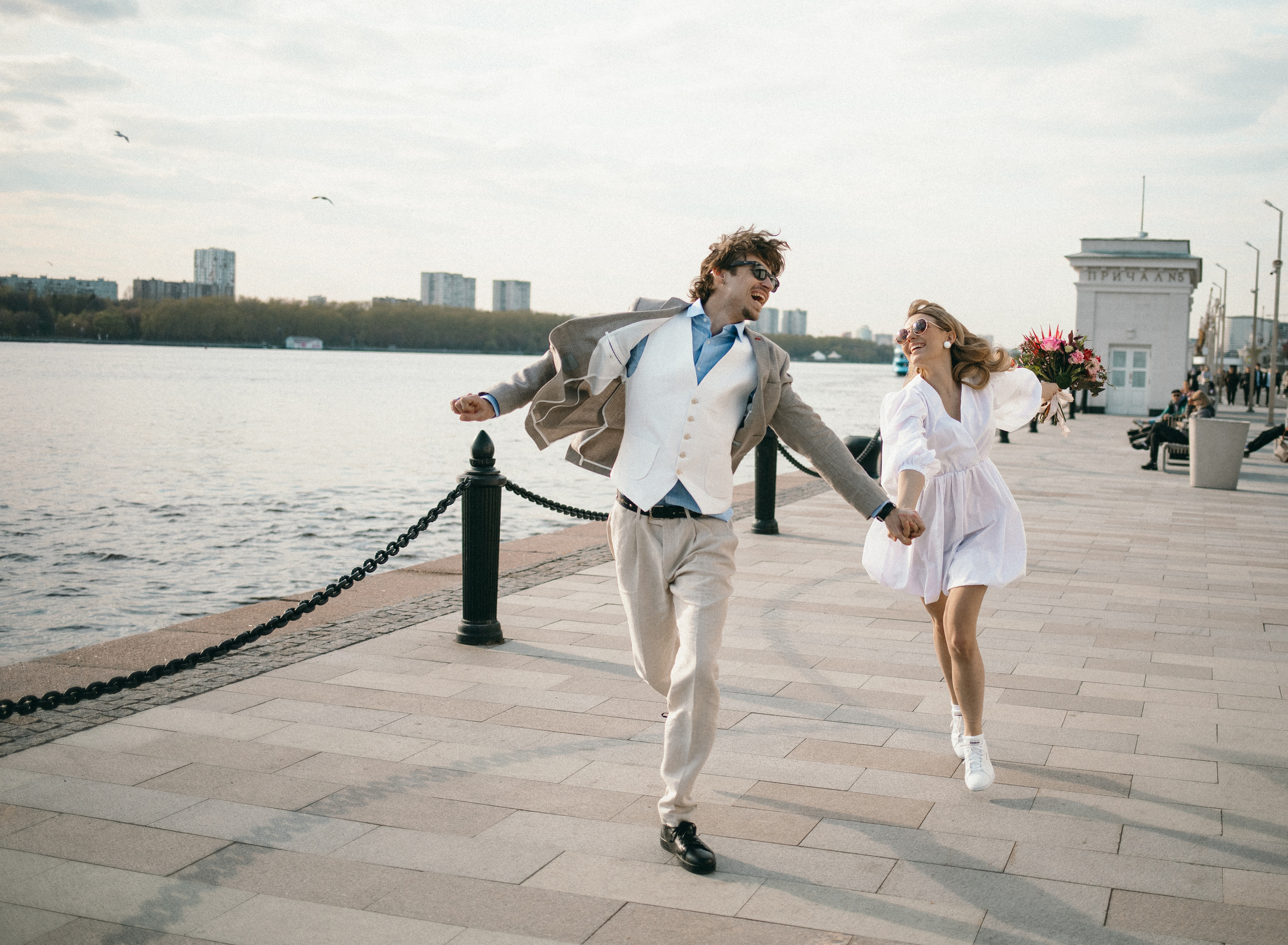 Романтика на Речном. Фотограф в Москве Алёна Гладкова