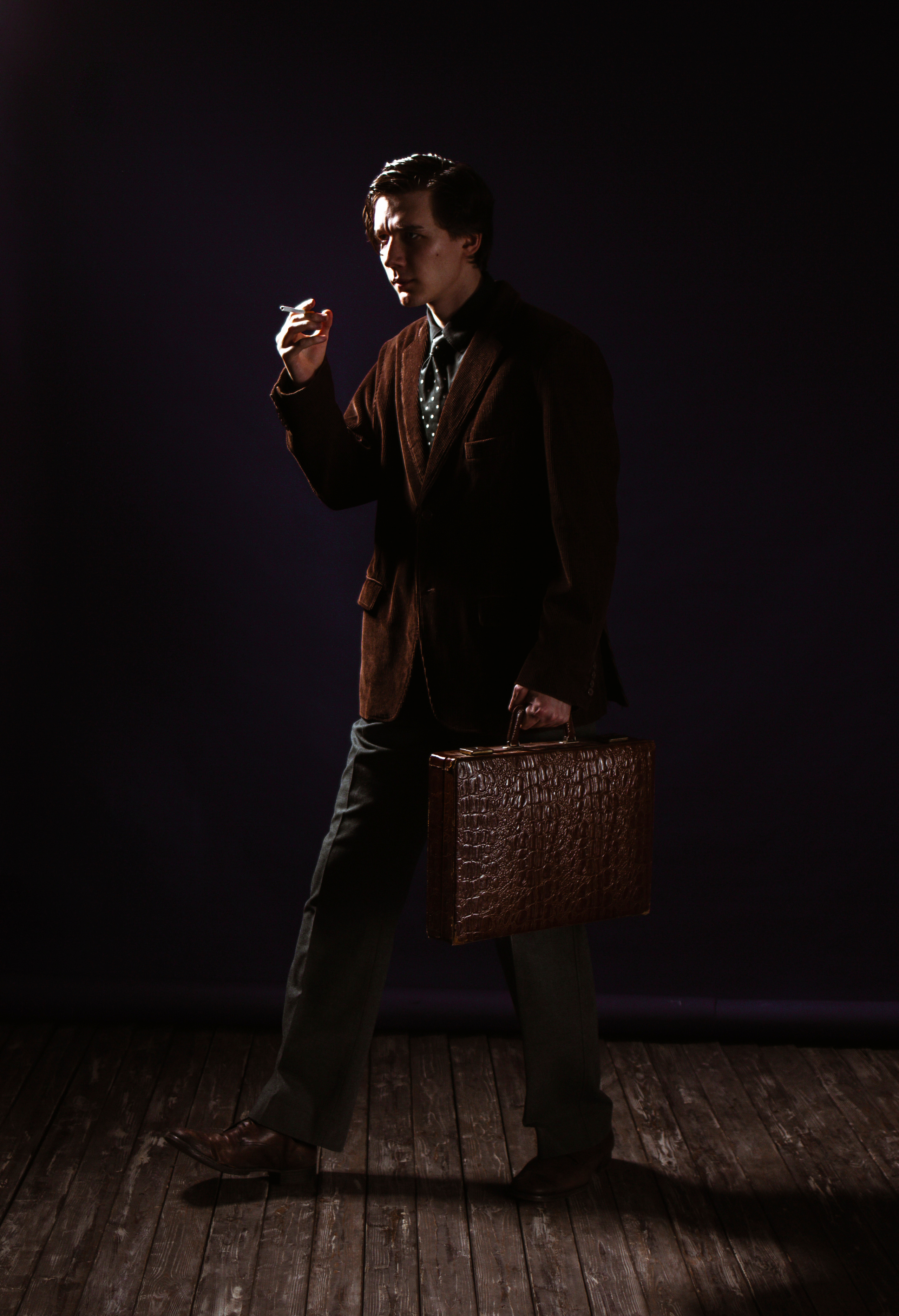 Мужской портрет в атмосфере 70-х 