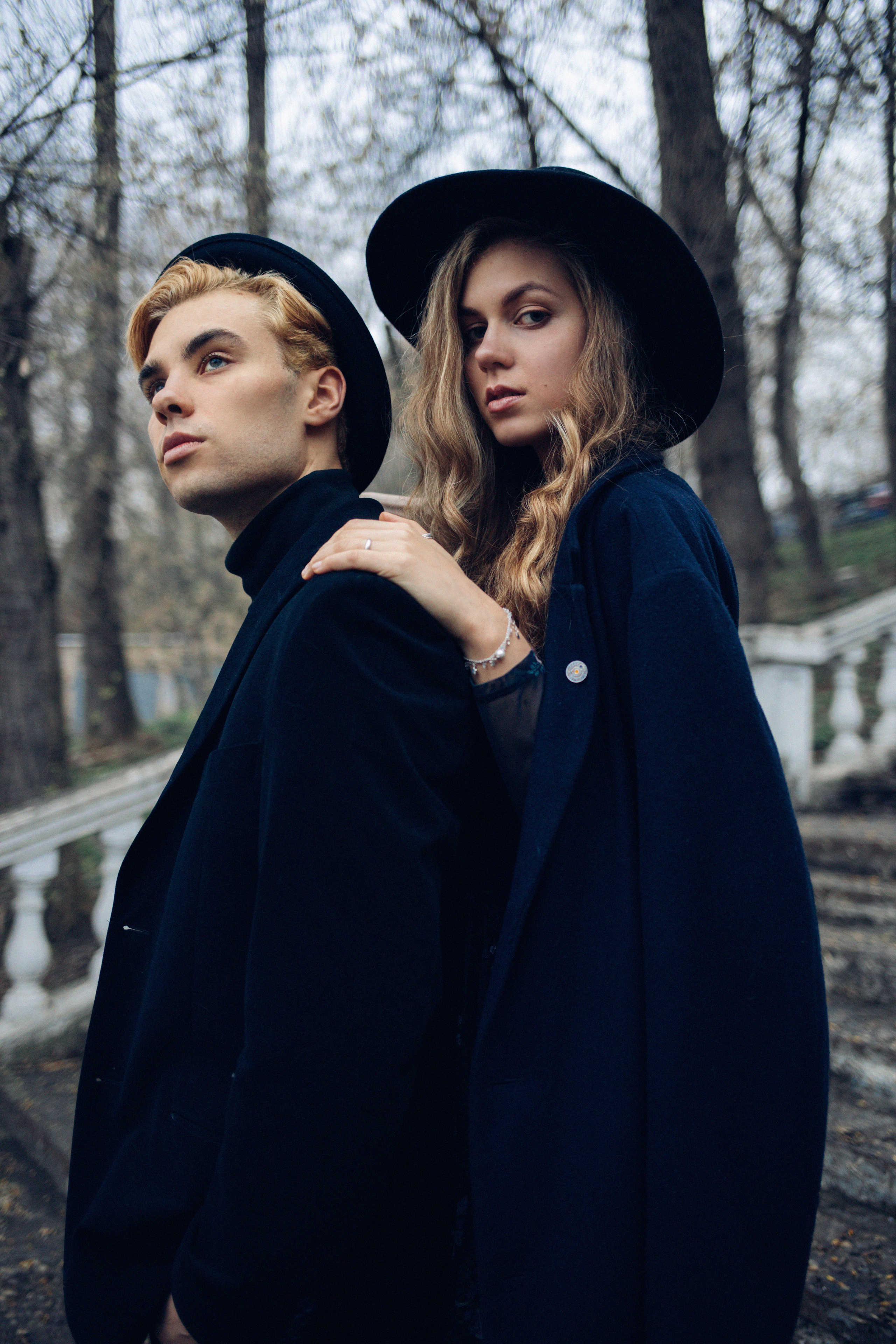 Портрет влюбленной пары как на обложку модного журнала