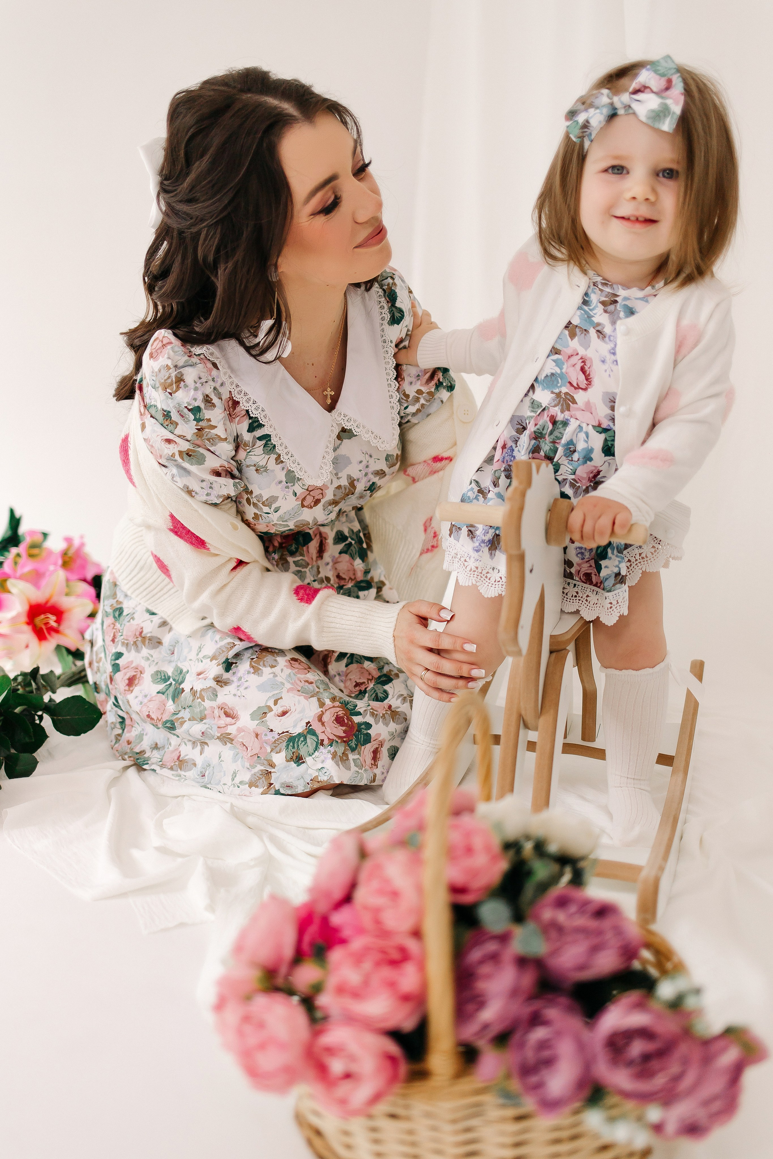 Мама и дочь. Свадебный фотограф Кропоткин Краснодар