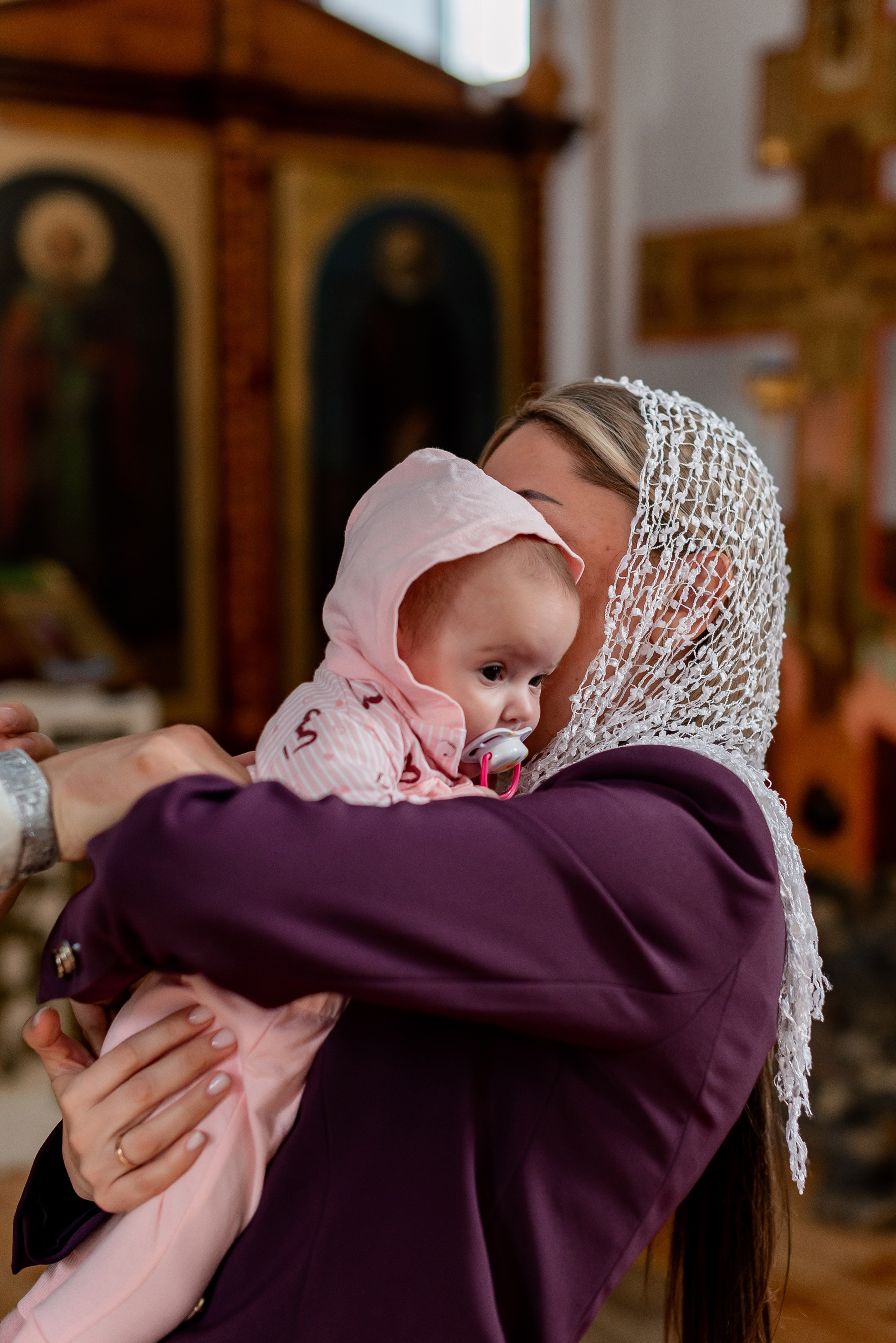 Крещение Ксении. Фотограф Татьяна Иванчикова