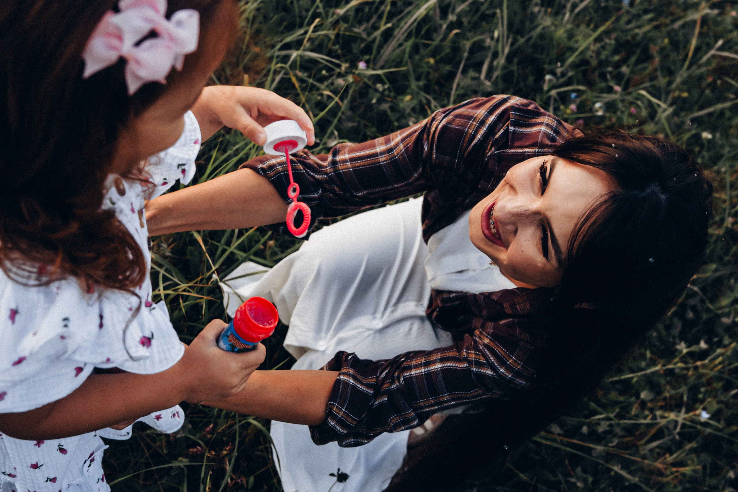 Семейная съемка на закате