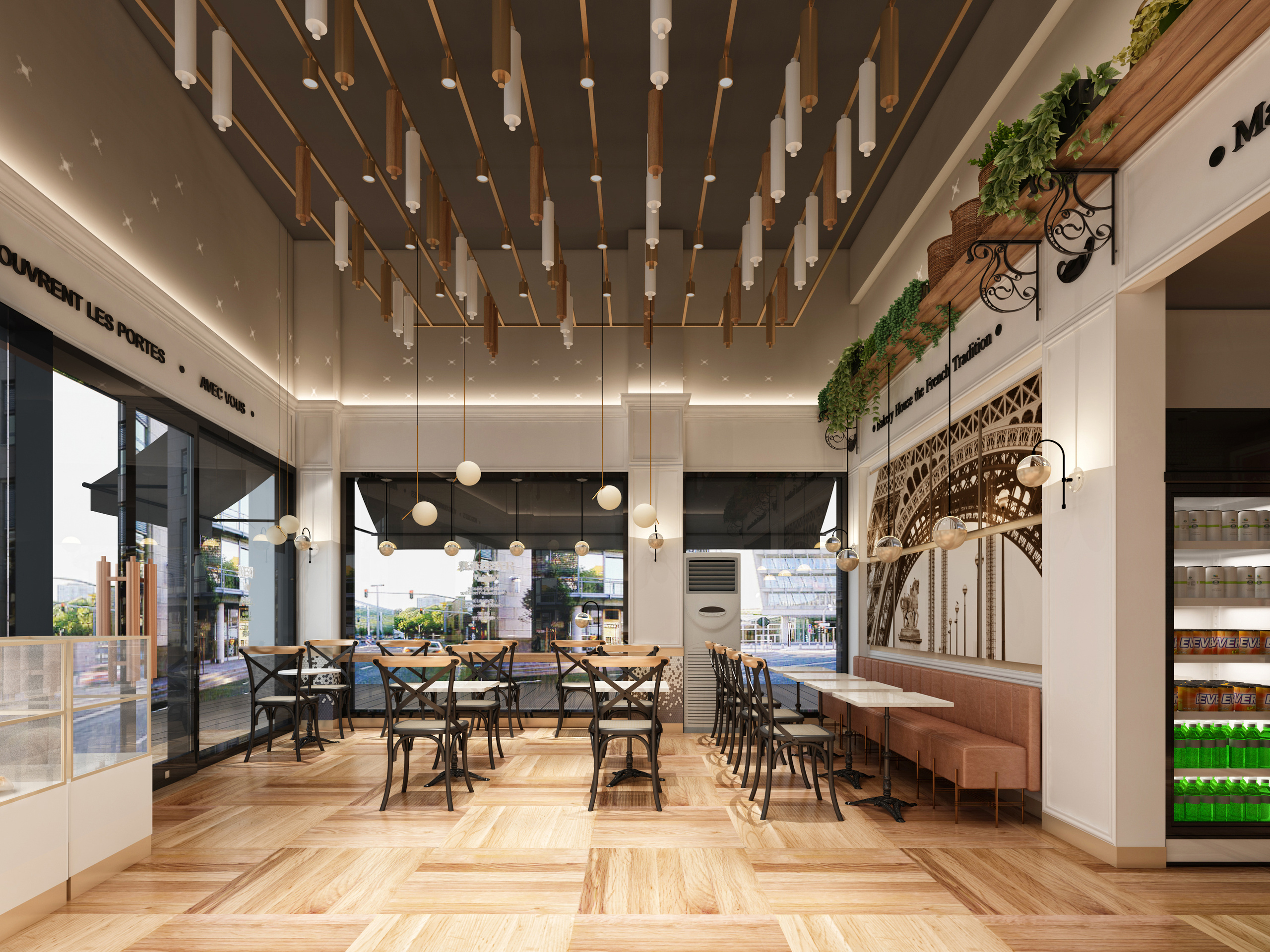 Bakery "Cesar ", Shunde China , 2018. Студия дизайна интерьеров