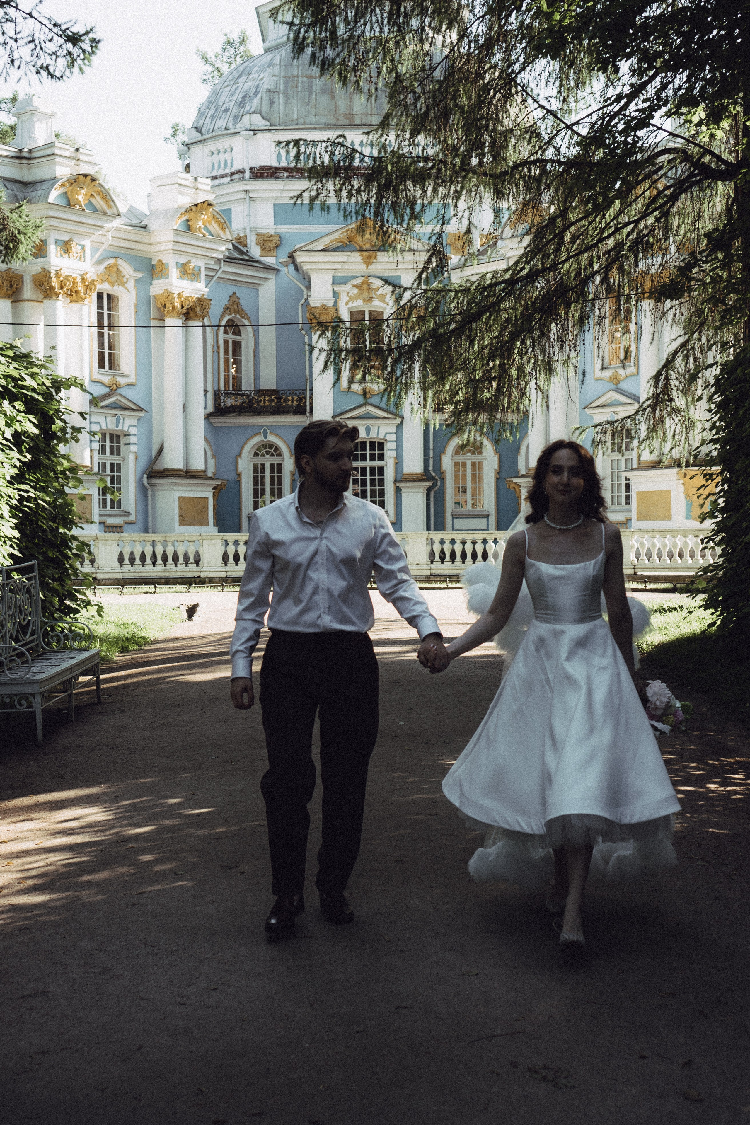 СВАДЕБНАЯ ФОТОСЕСИСИЯ В ГОРОДЕ ПУШКИН. Профессиональный фотограф, Санкт-Петербург — Виктория Богомолова