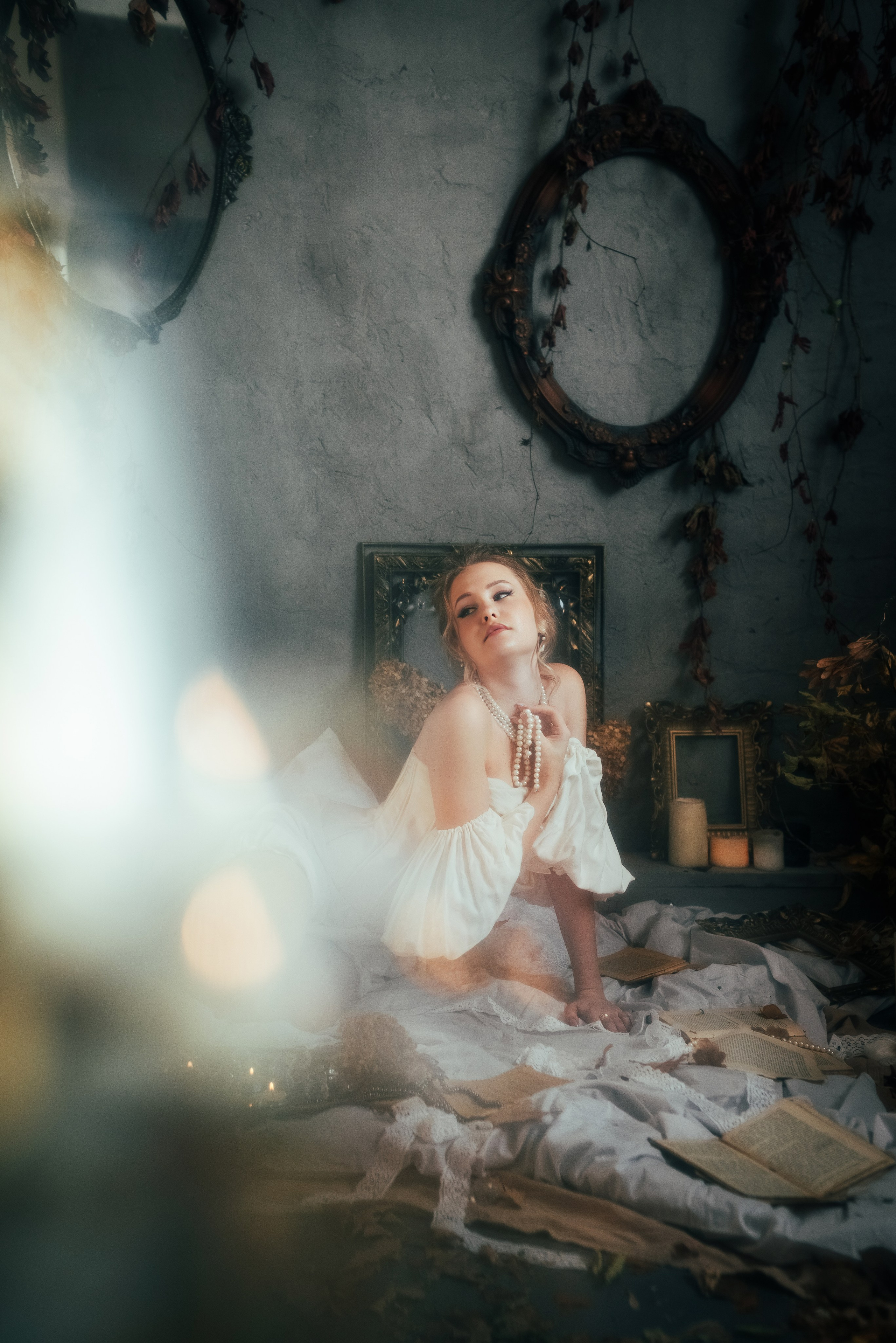 Фотосессия с дымом античном стиле Кемерово